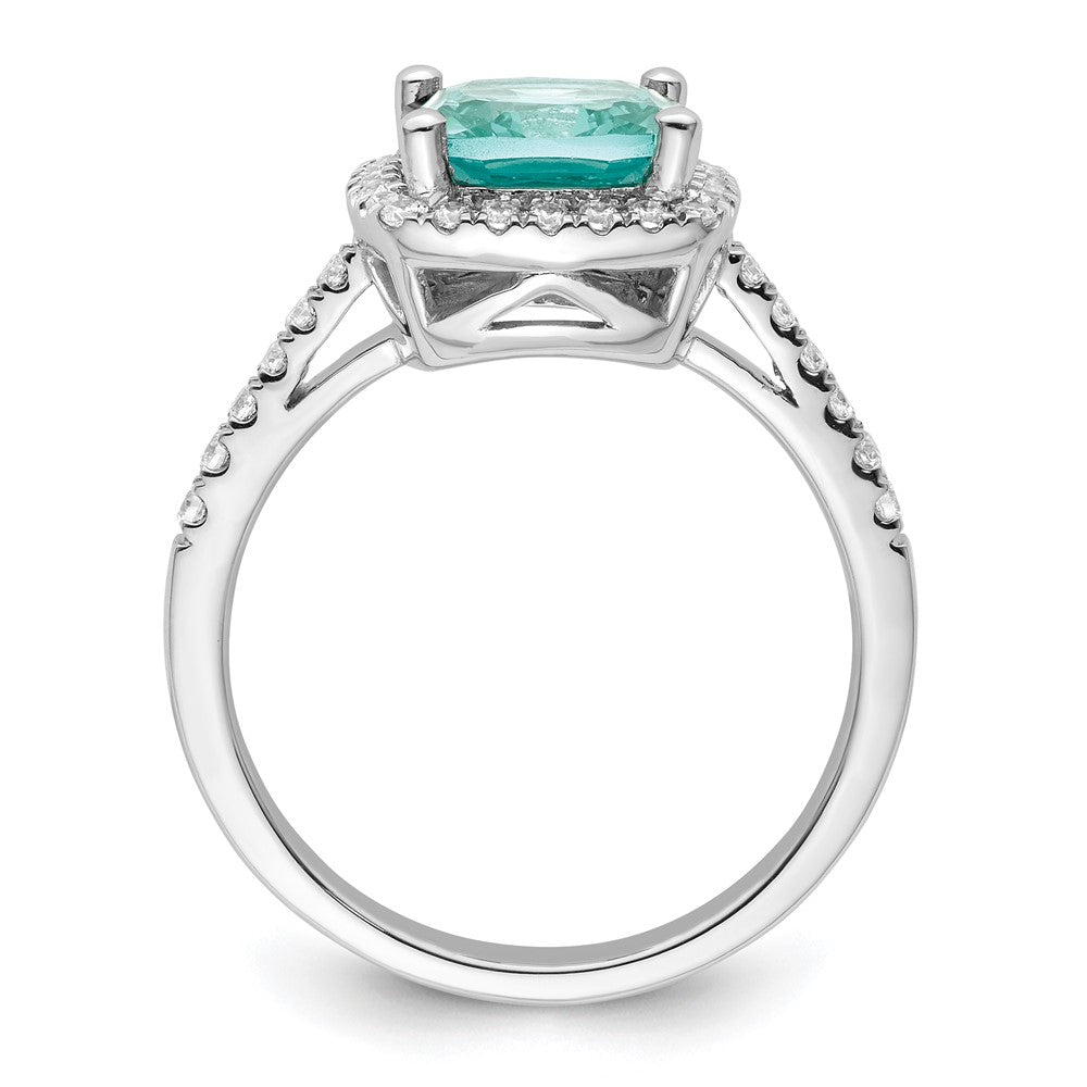 14k White Gold Lab Grown Diamond Wedding Band Ring 1/4ct Clarity- VS Color- G-H