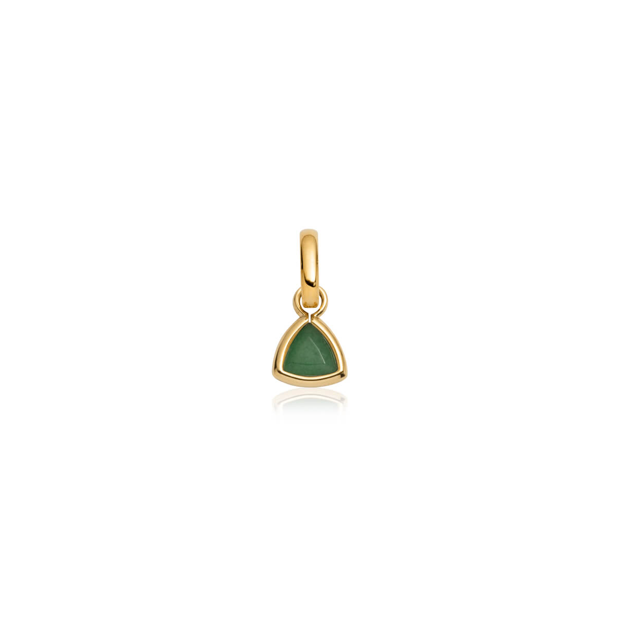 Droplet Birthstone Pendant (Gold)