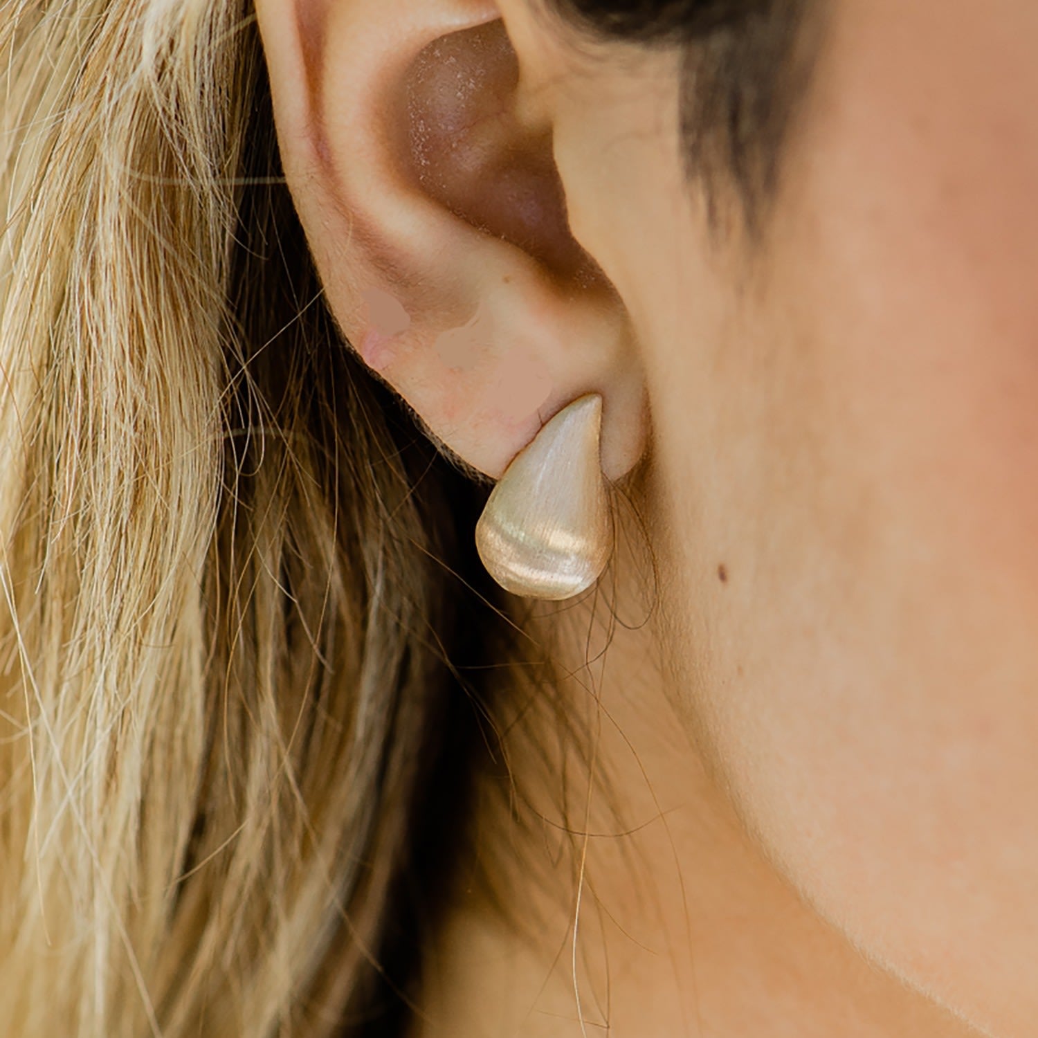 Acacia Drop Stud Earrings