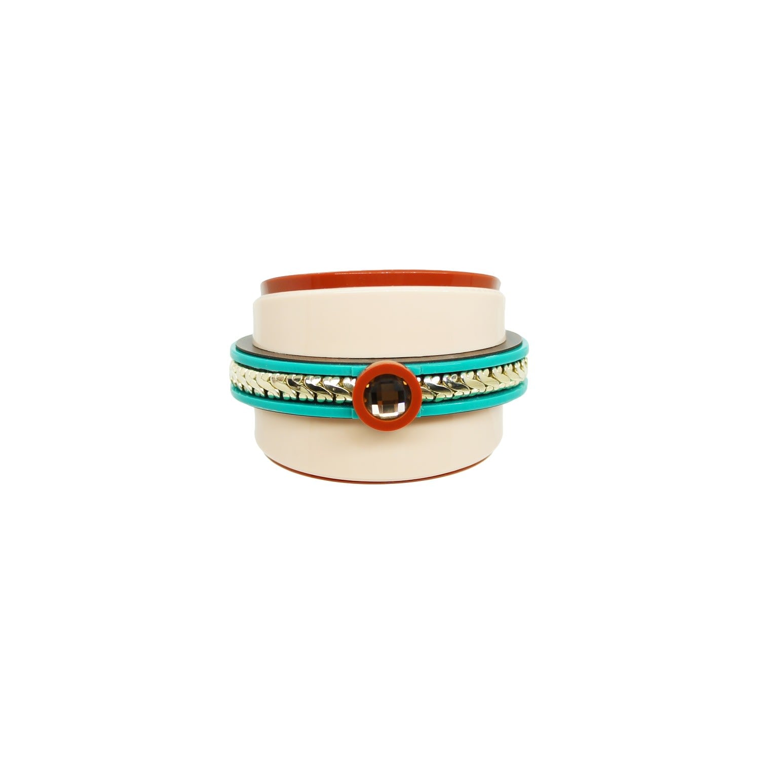 Acrylic Handmade Bracelet Empire Cinnamon