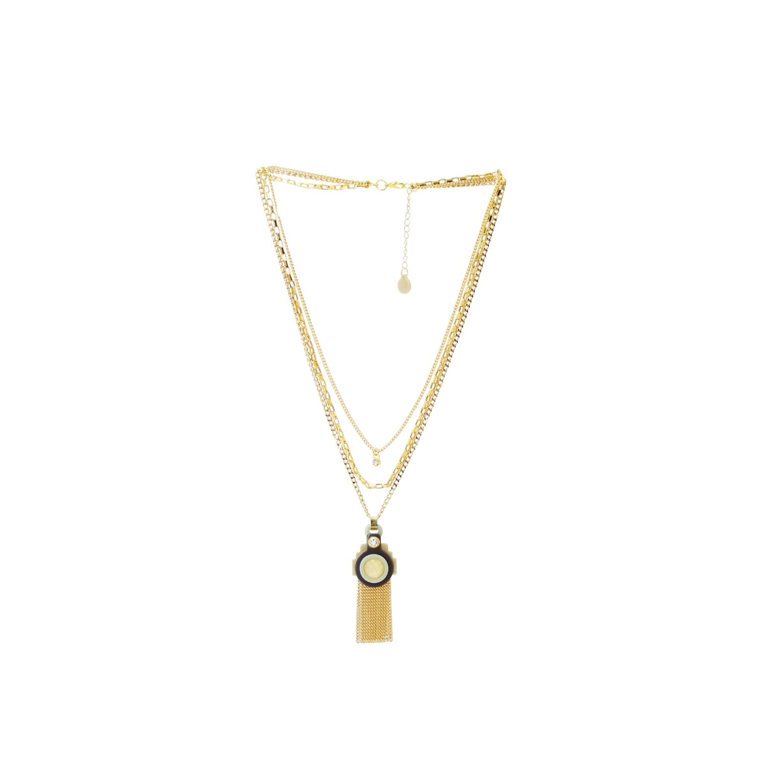 Acrylic Handmade Necklace Ytu Kahki