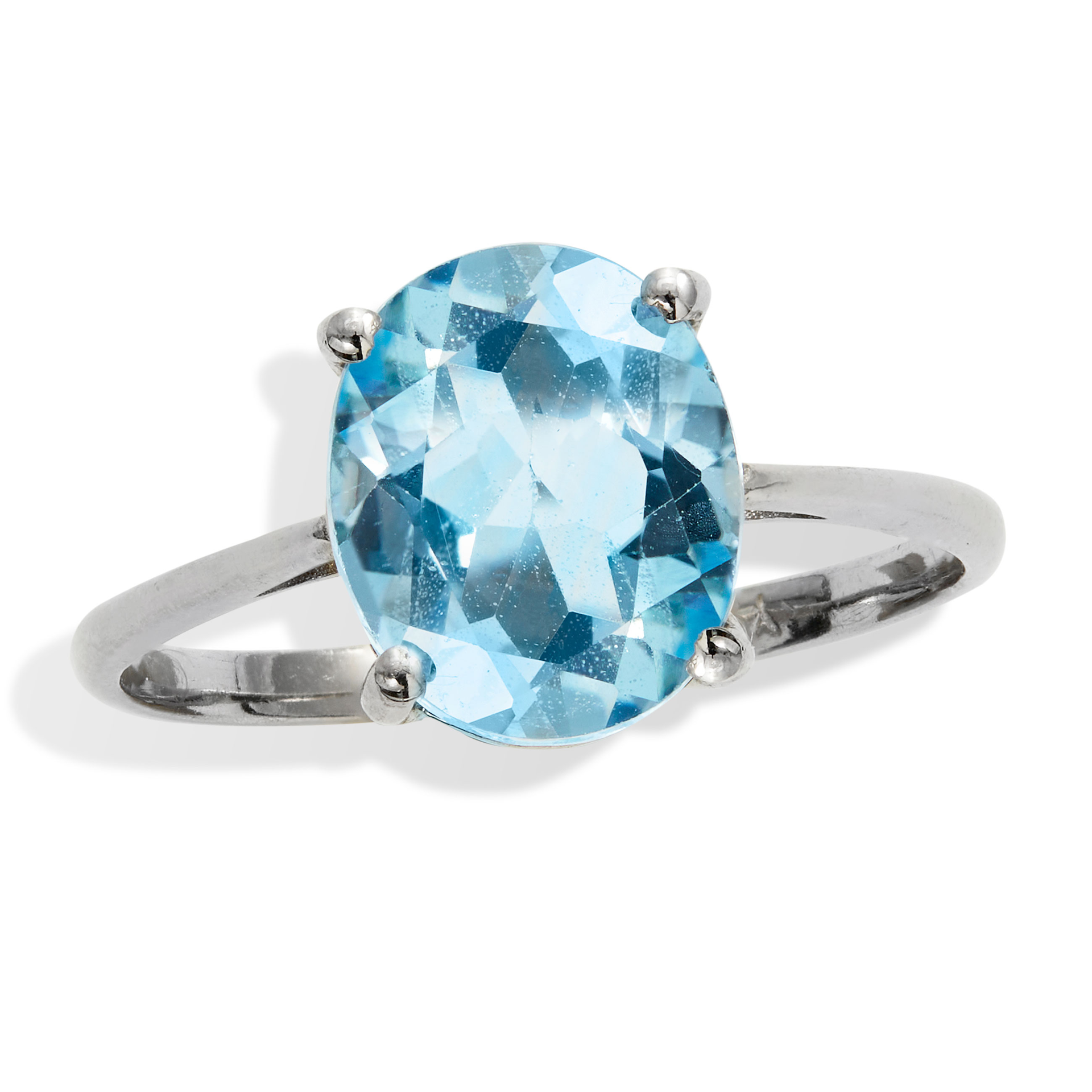 SS Genuine Blue Topaz 6TGW