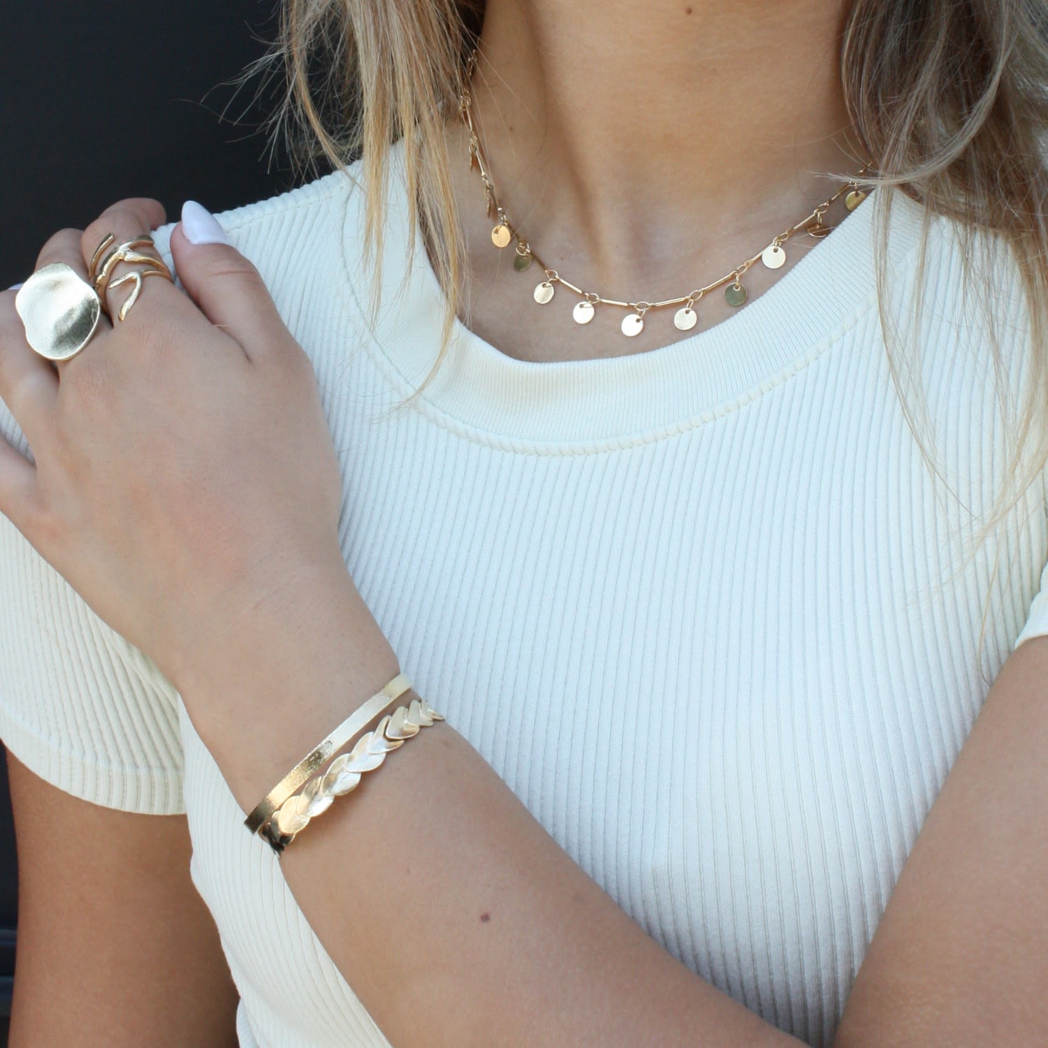 Adalyn Coins Necklace