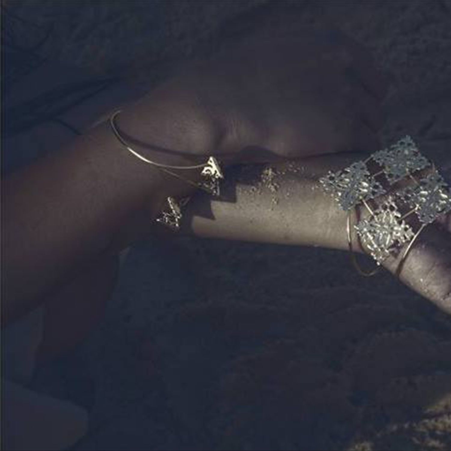 Adjustable Rose Gold Mehr Cuff