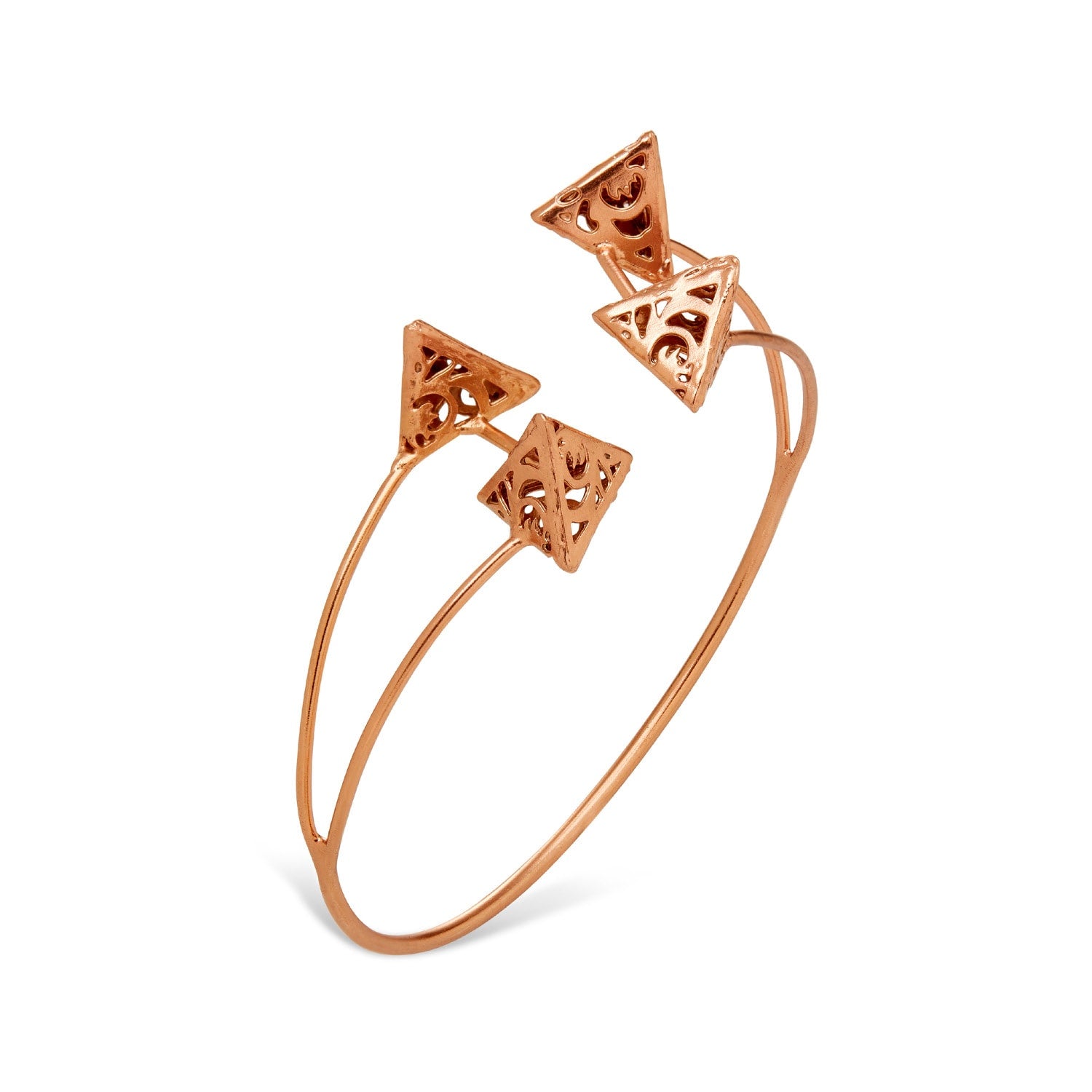 Adjustable Rose Gold Mehr Cuff