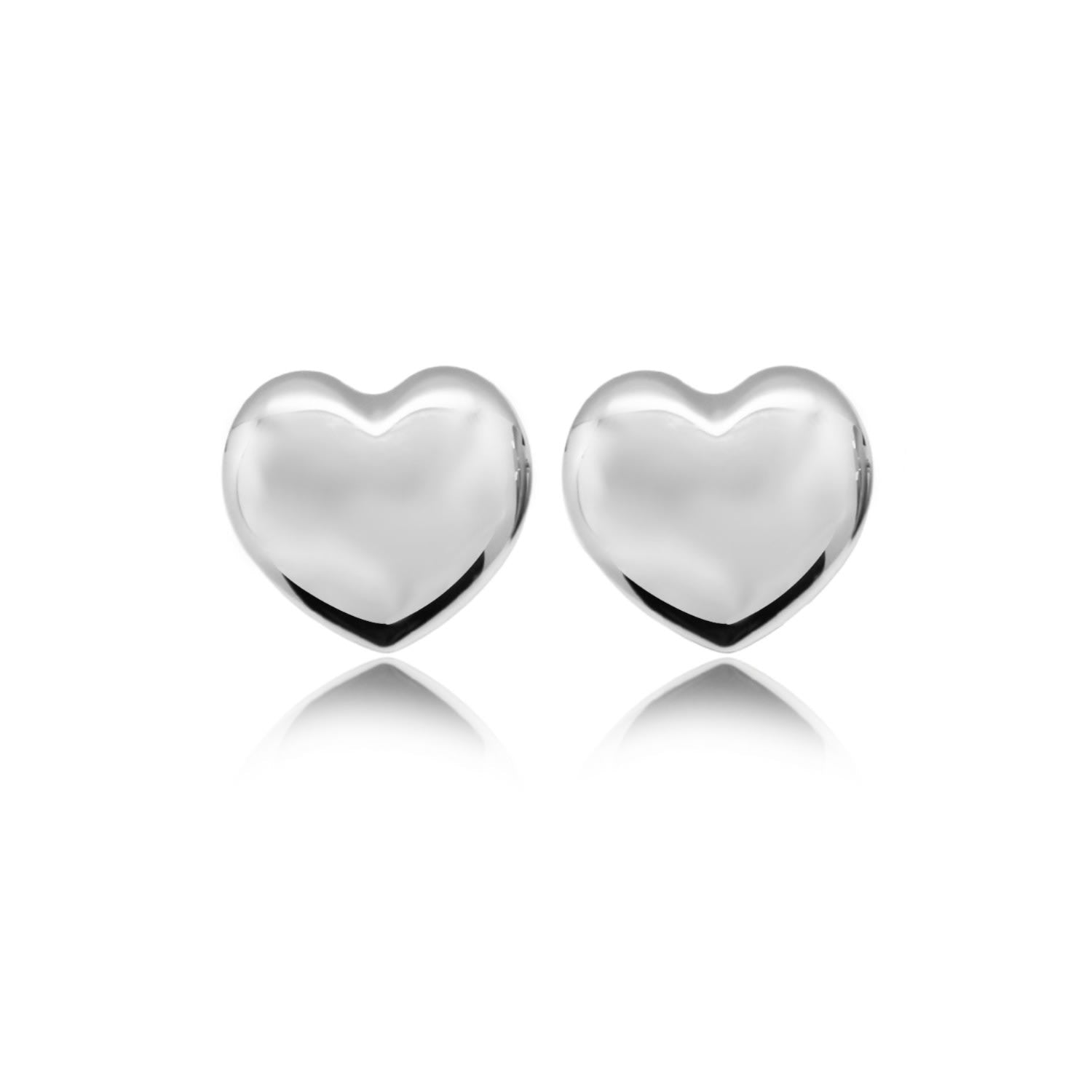 Adora Statement Heart Shaped Earrings