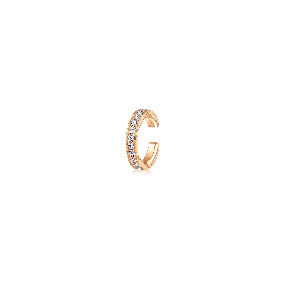 timeless-rose-gold-diamond-single-ear-cuff-chow-sang-sang