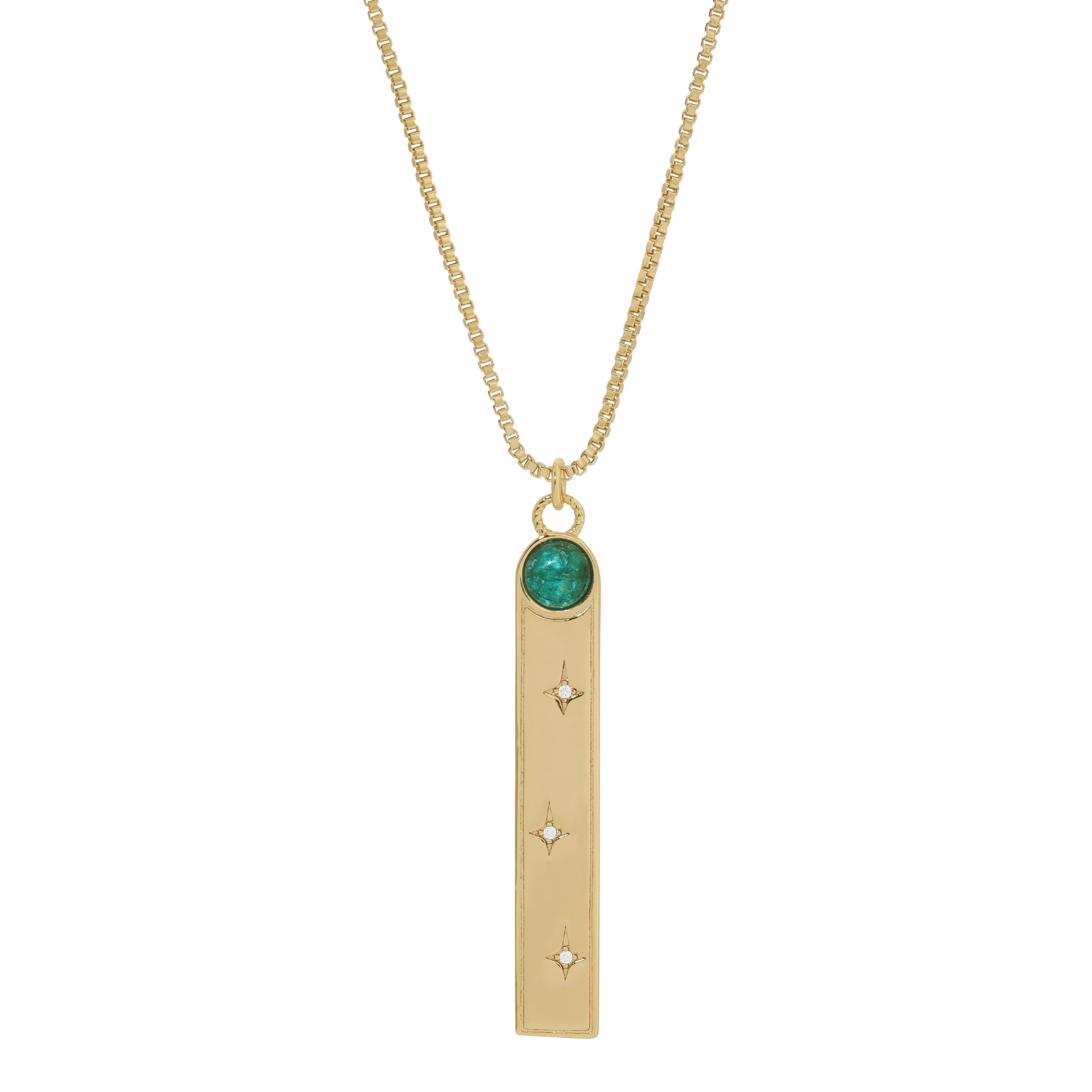 Aether Pendant Necklace - Apatite