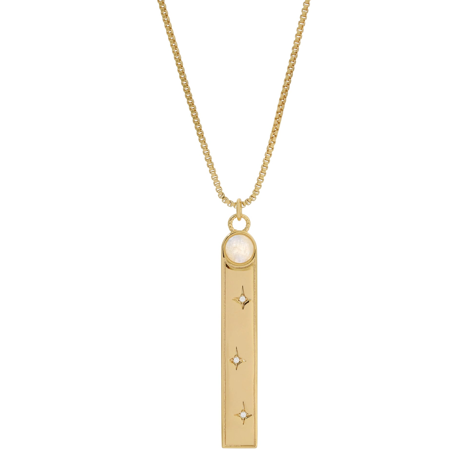 Aether Pendant Necklace Moonstone
