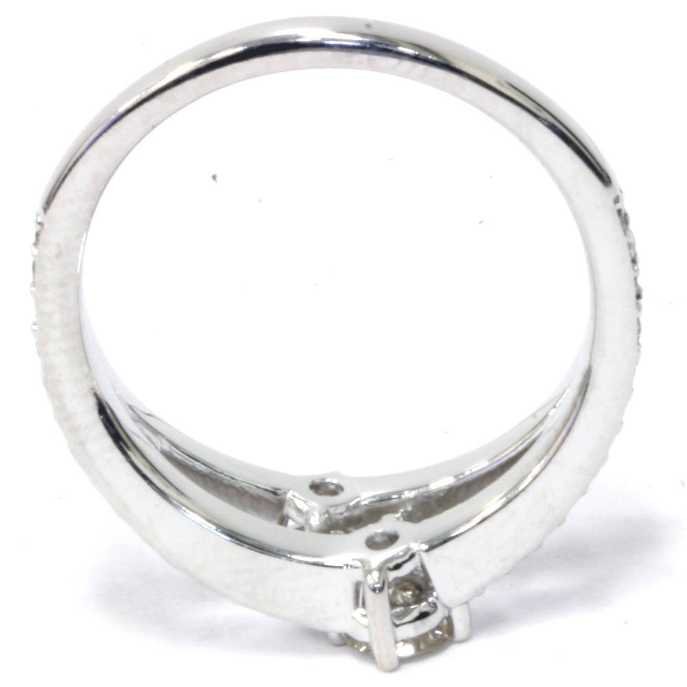 5/8 Carat 2 Stone Forever Us Diamond Ring 14K White Gold
