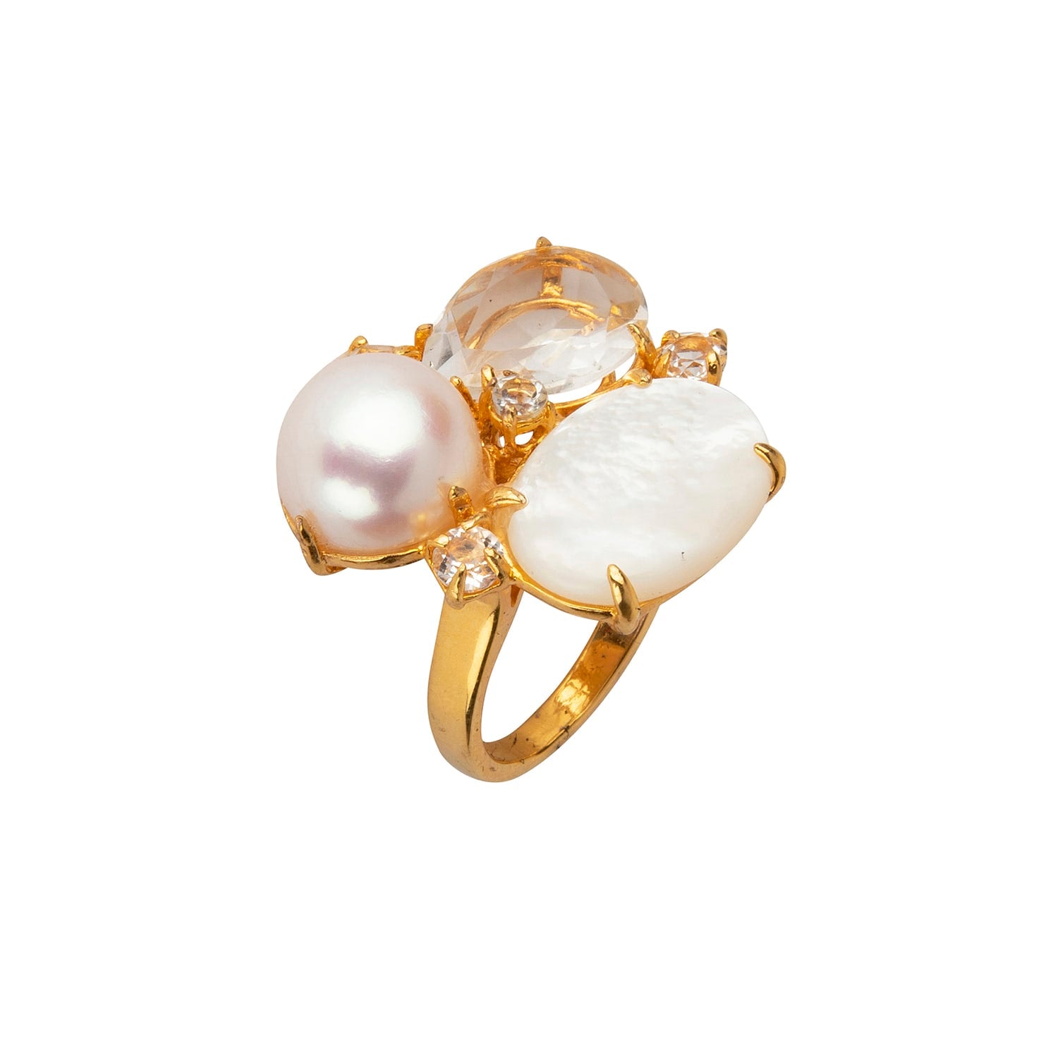 Agathe Ring Pearl