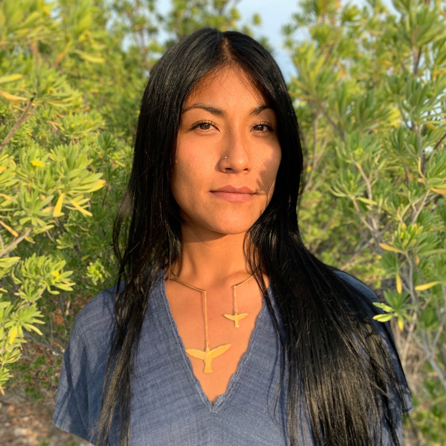 Choker Two Hummingbirds