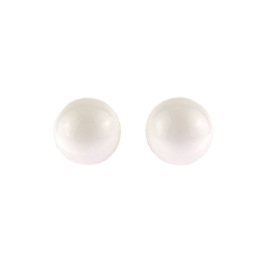 14k Gold Akoya Cultured Pearl Stud Earrings