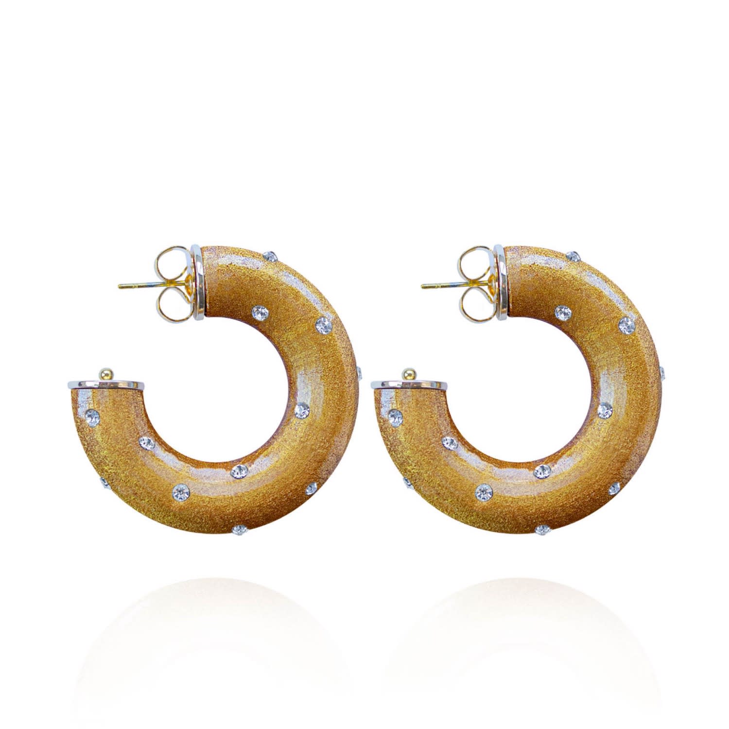 Alba Hoops In Jet Ray