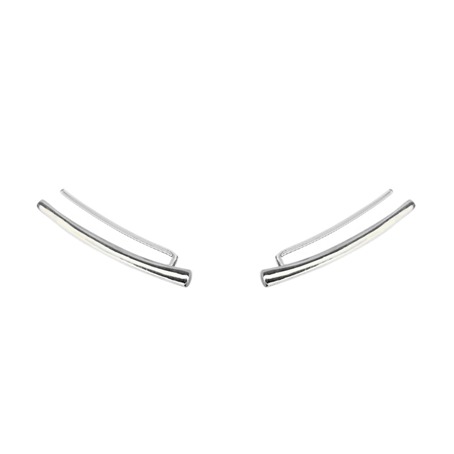 Alchemy Ear Climber In Sterling Silver