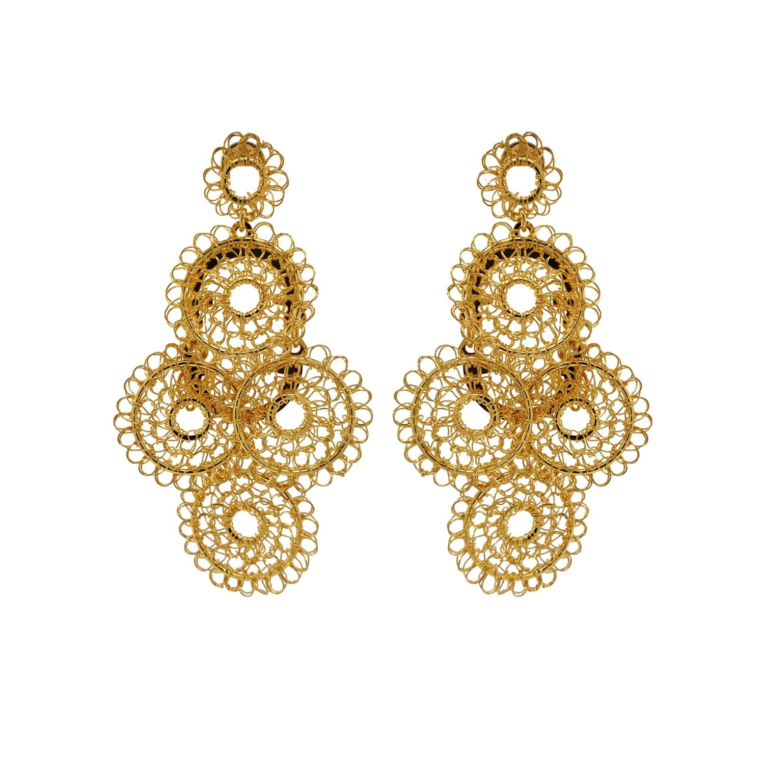 All Gold Juliette Handmade Earring