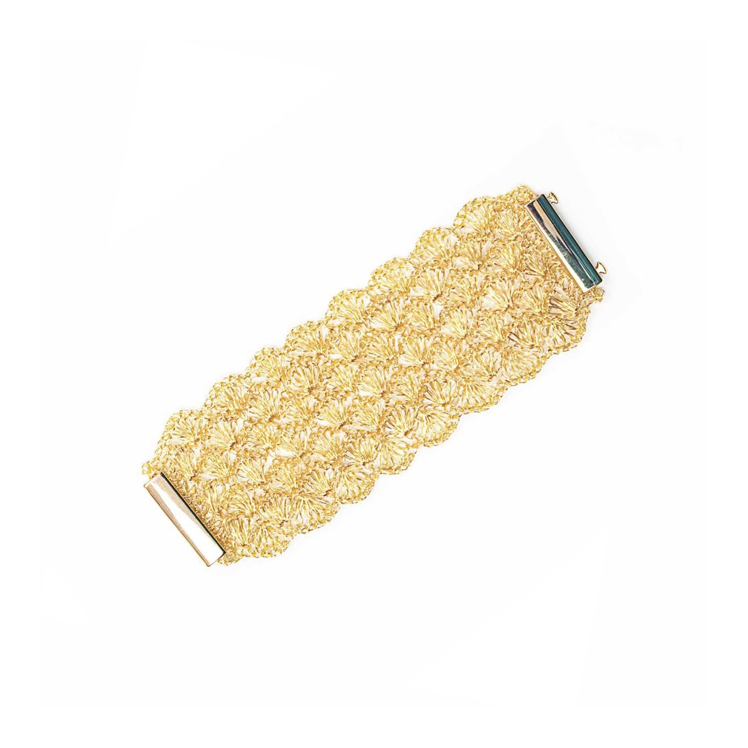 All Gold Shells Maxi Handmade Bracelet