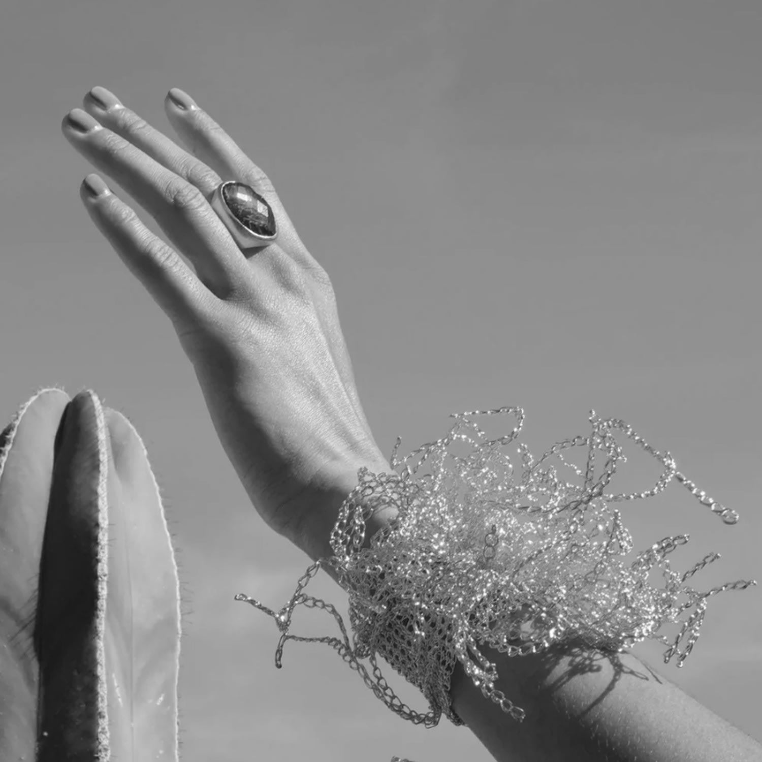 All Gold Sunny Handmade Crochet Bracelet