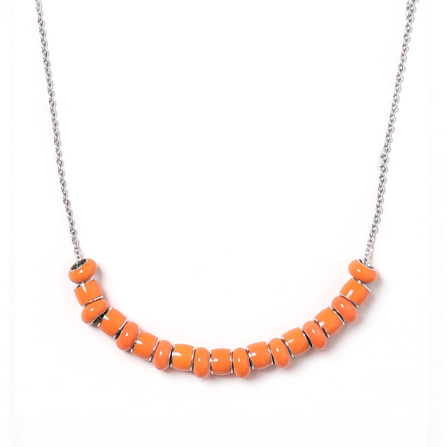 All Orange Necklace