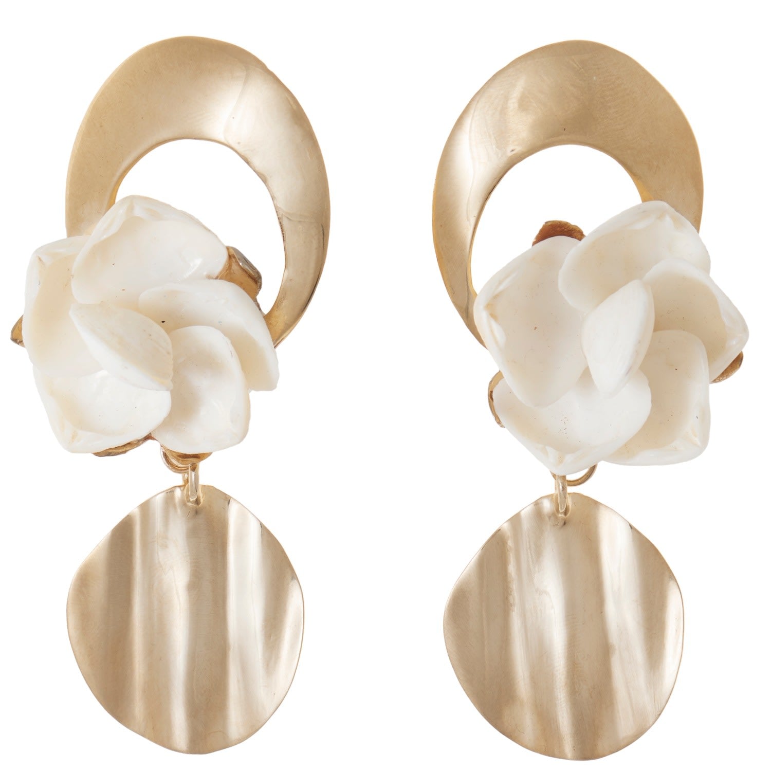 Botany Earring In Shell