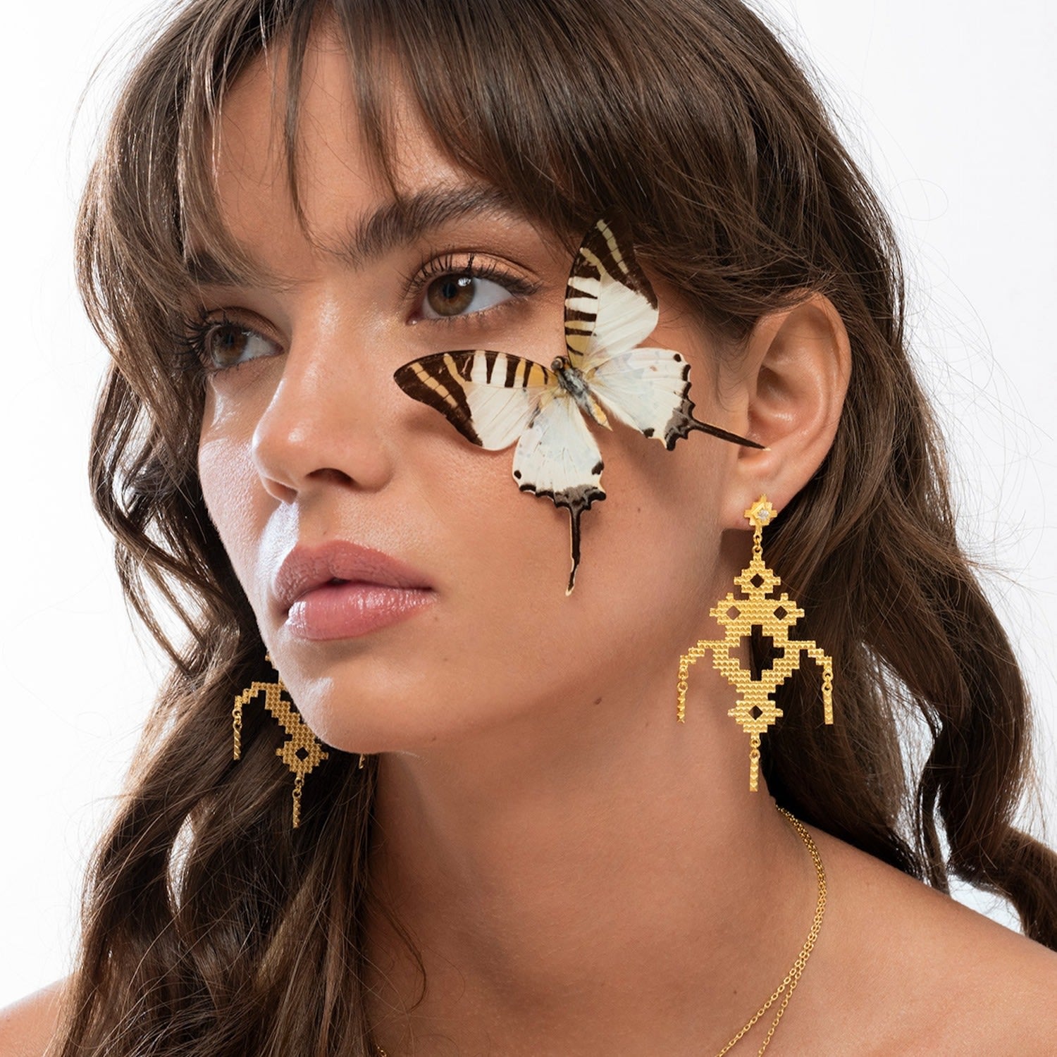 Amaru Earrings Gold