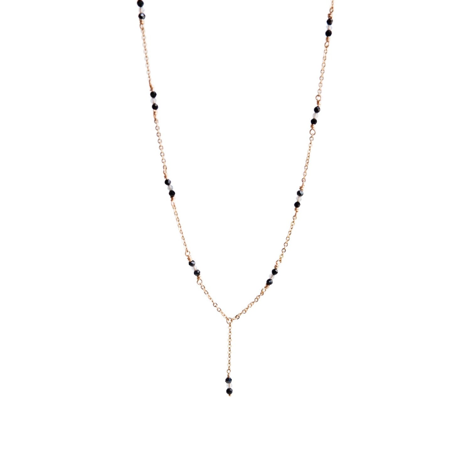 Amarus Black Spinel Necklace