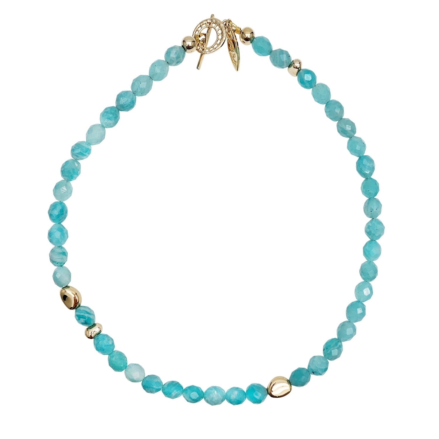 Amazonite Minimalist Short Necklace