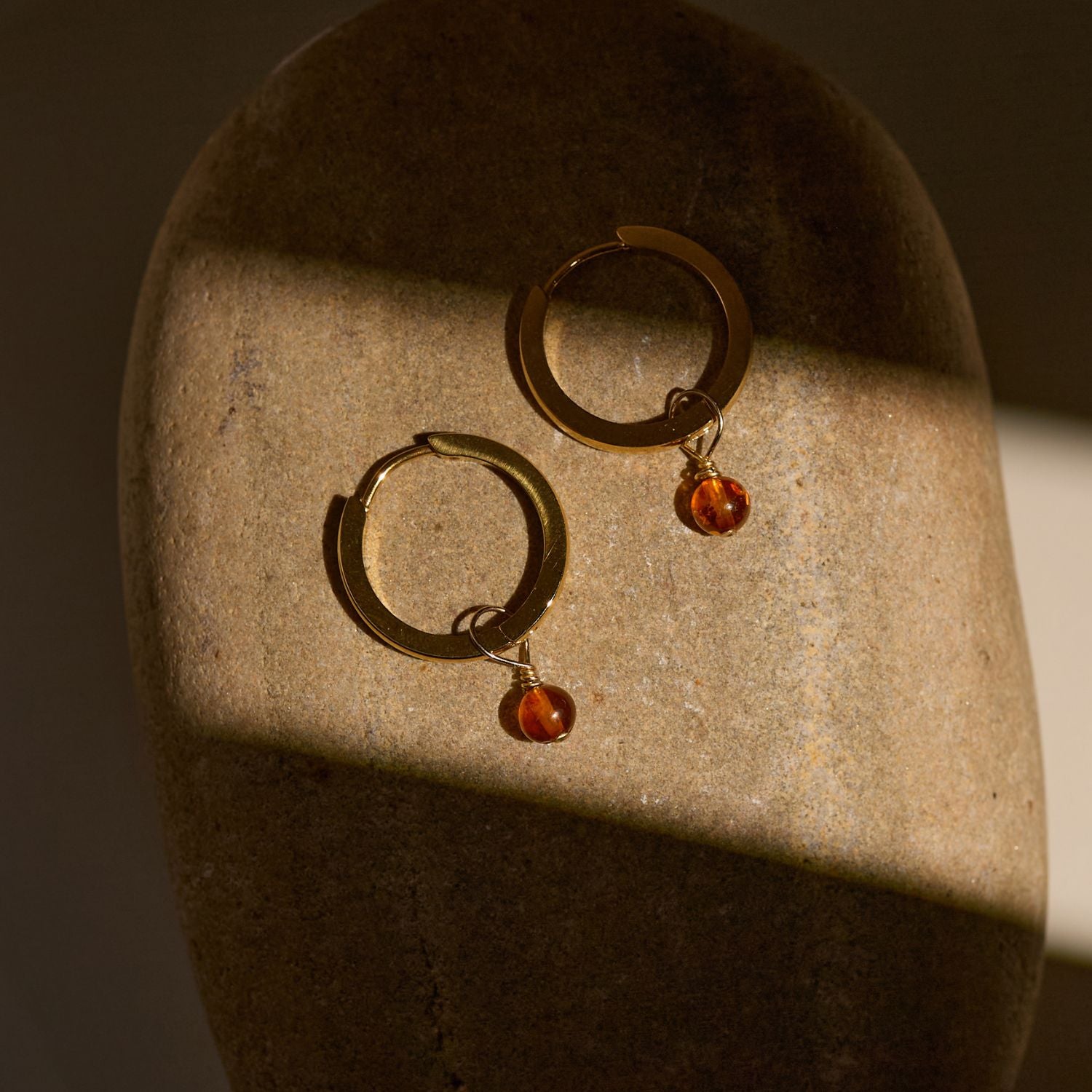 Amber Hoops