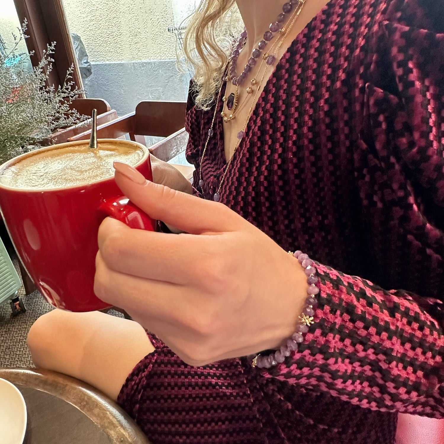 Amethyst Adjustable Bracelet