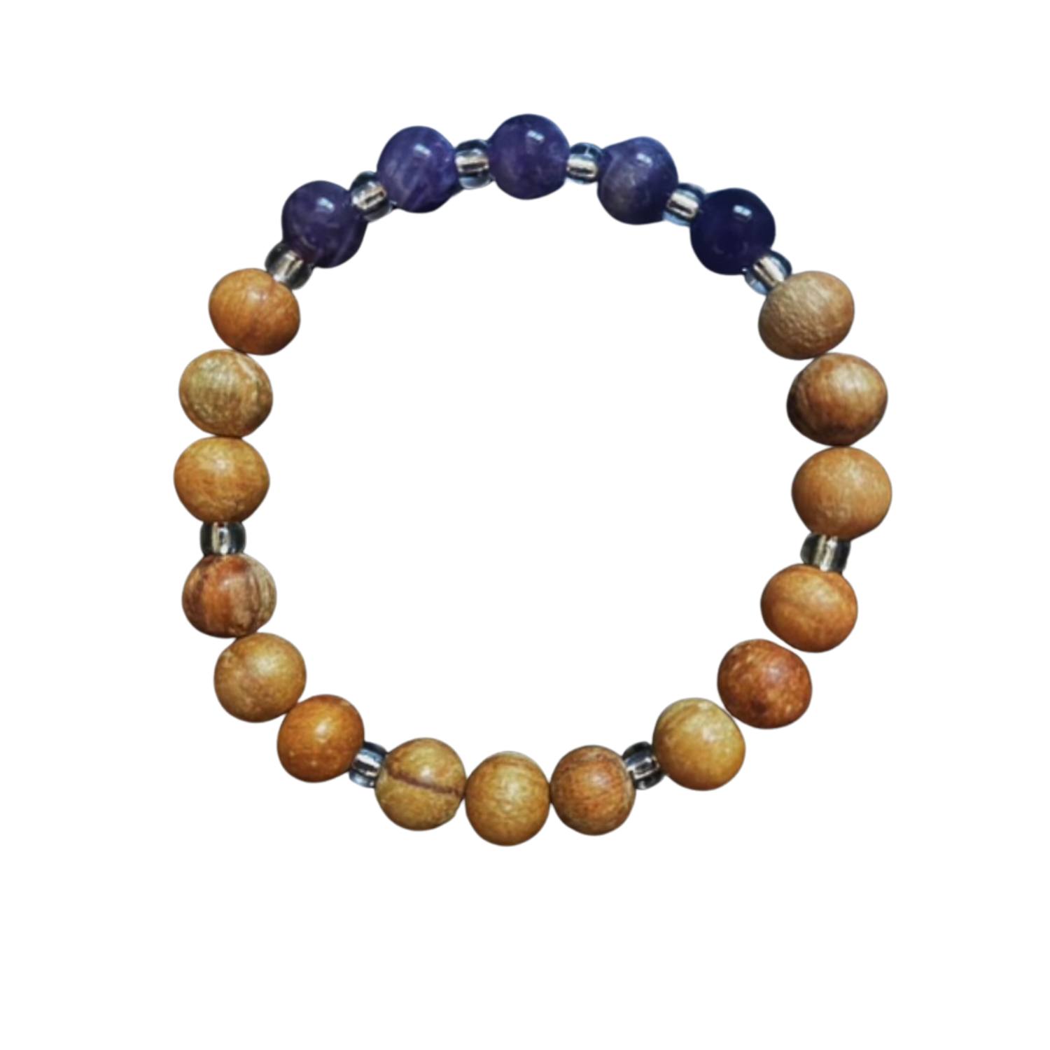Amethyst Palo Santo Bracelet