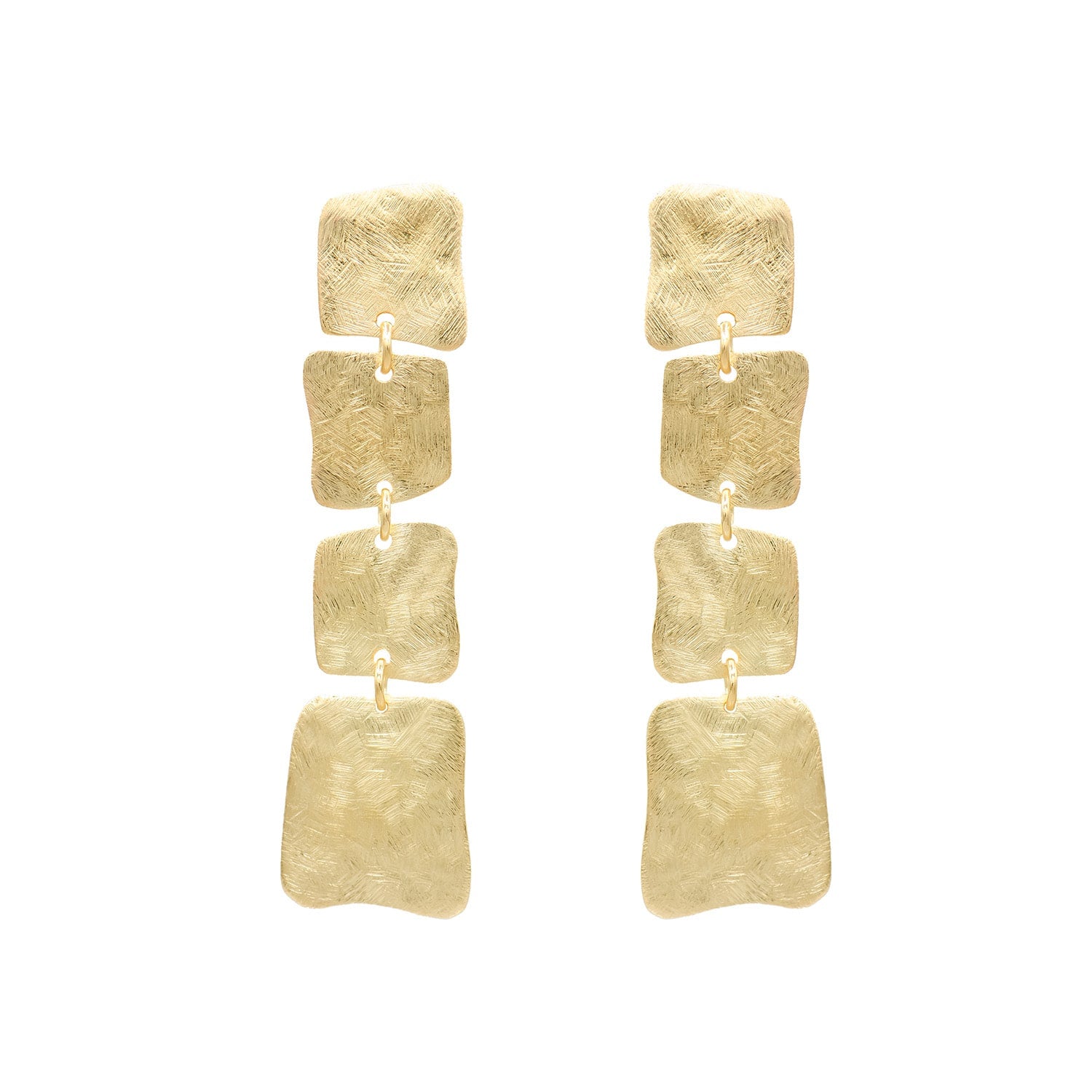 Amina Multi Square Post Earrings