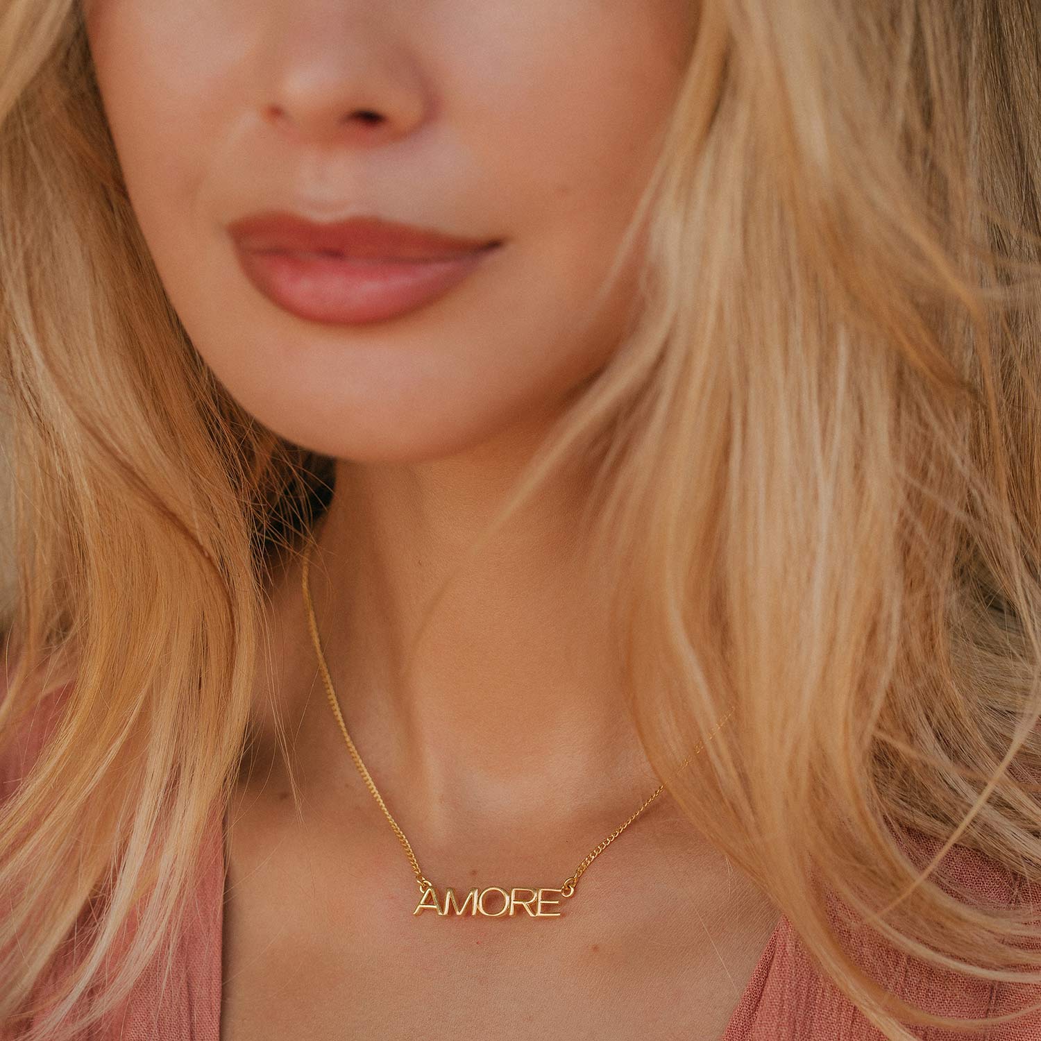 Amore Gold Necklace