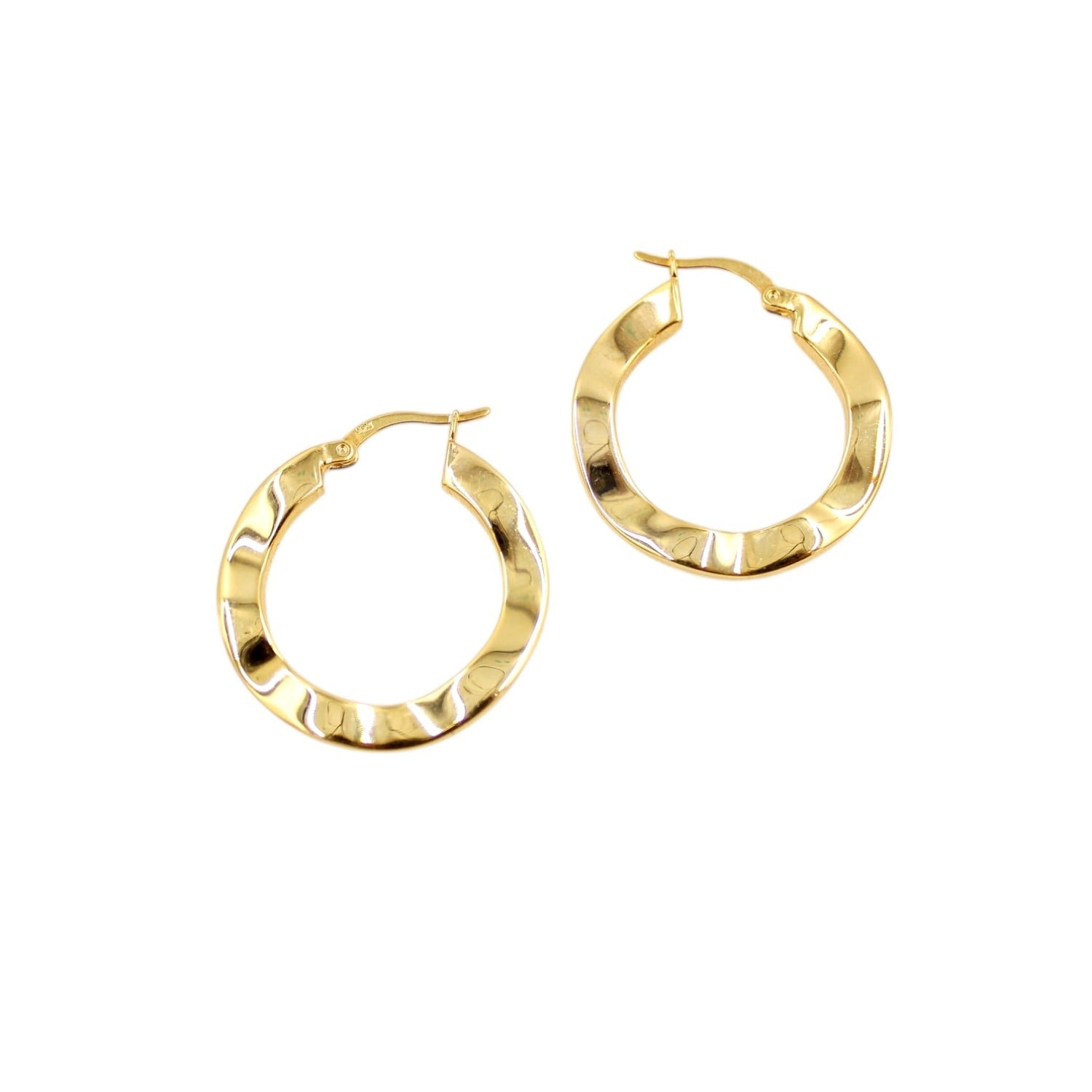 Amorphous Minimal Hoop Earrings