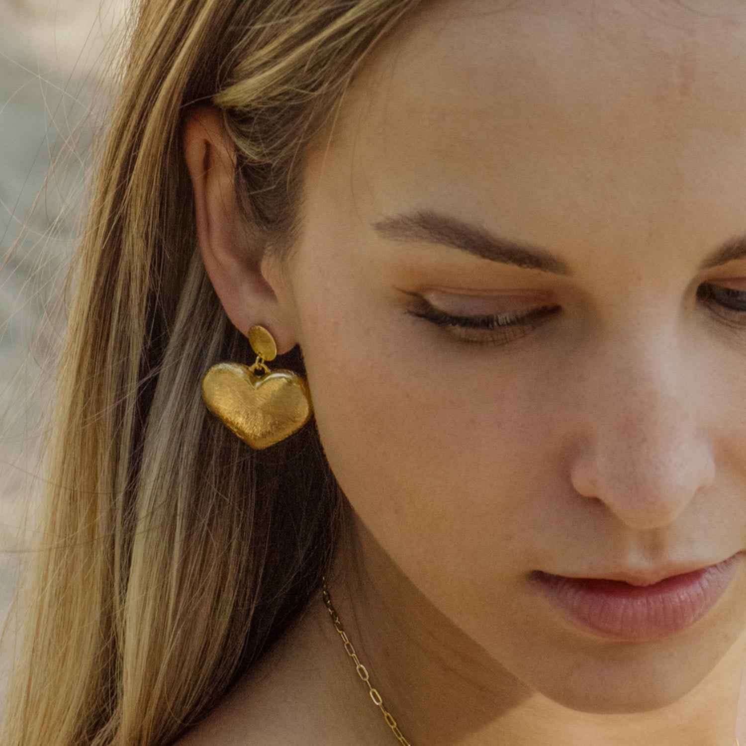 Amour Heart Earrings