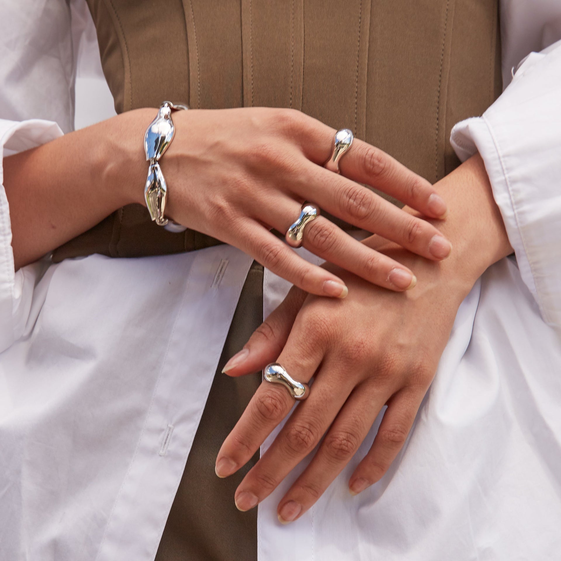 Amphora Bracelet - Silver