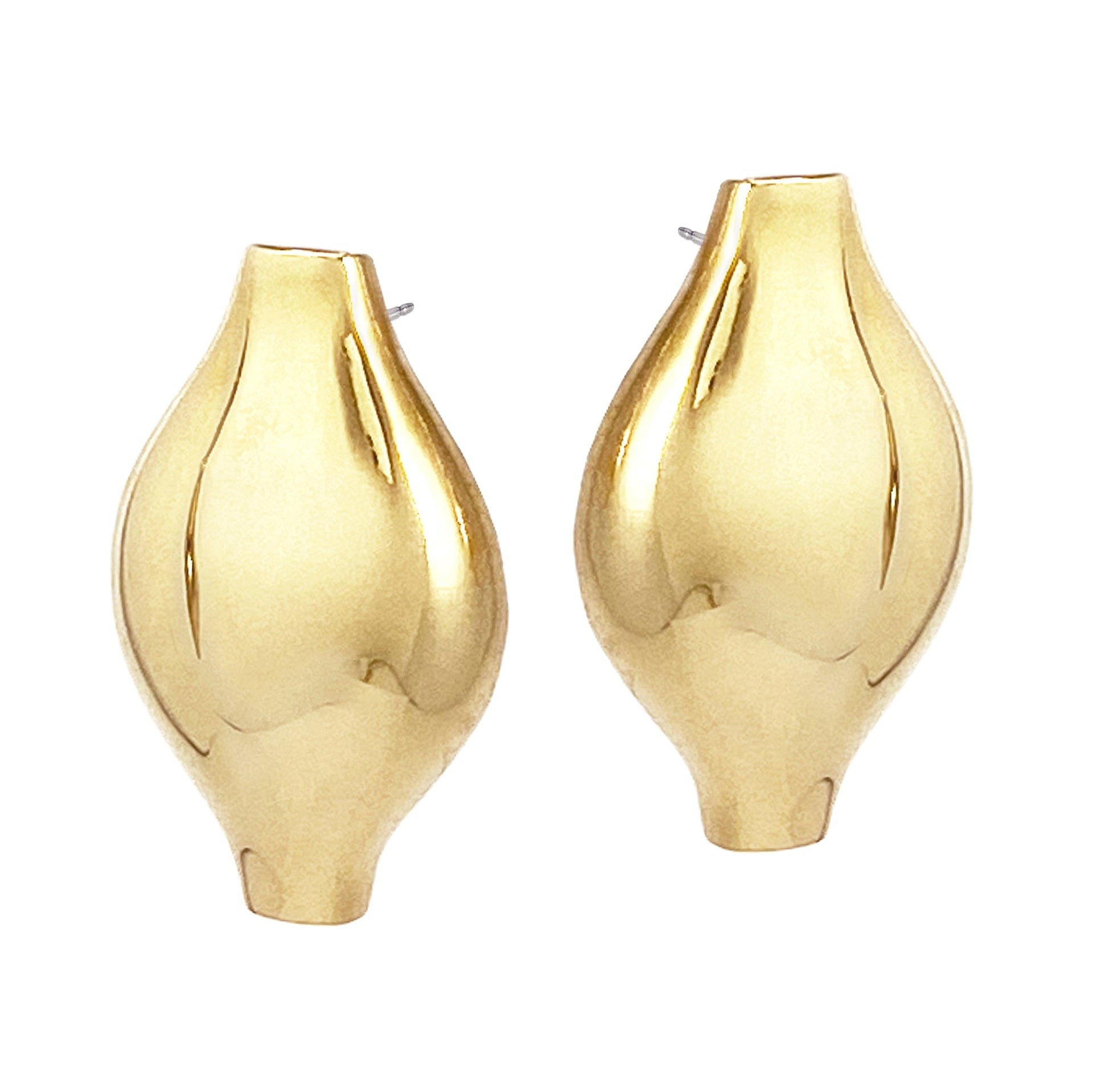Amphora Studs - Gold