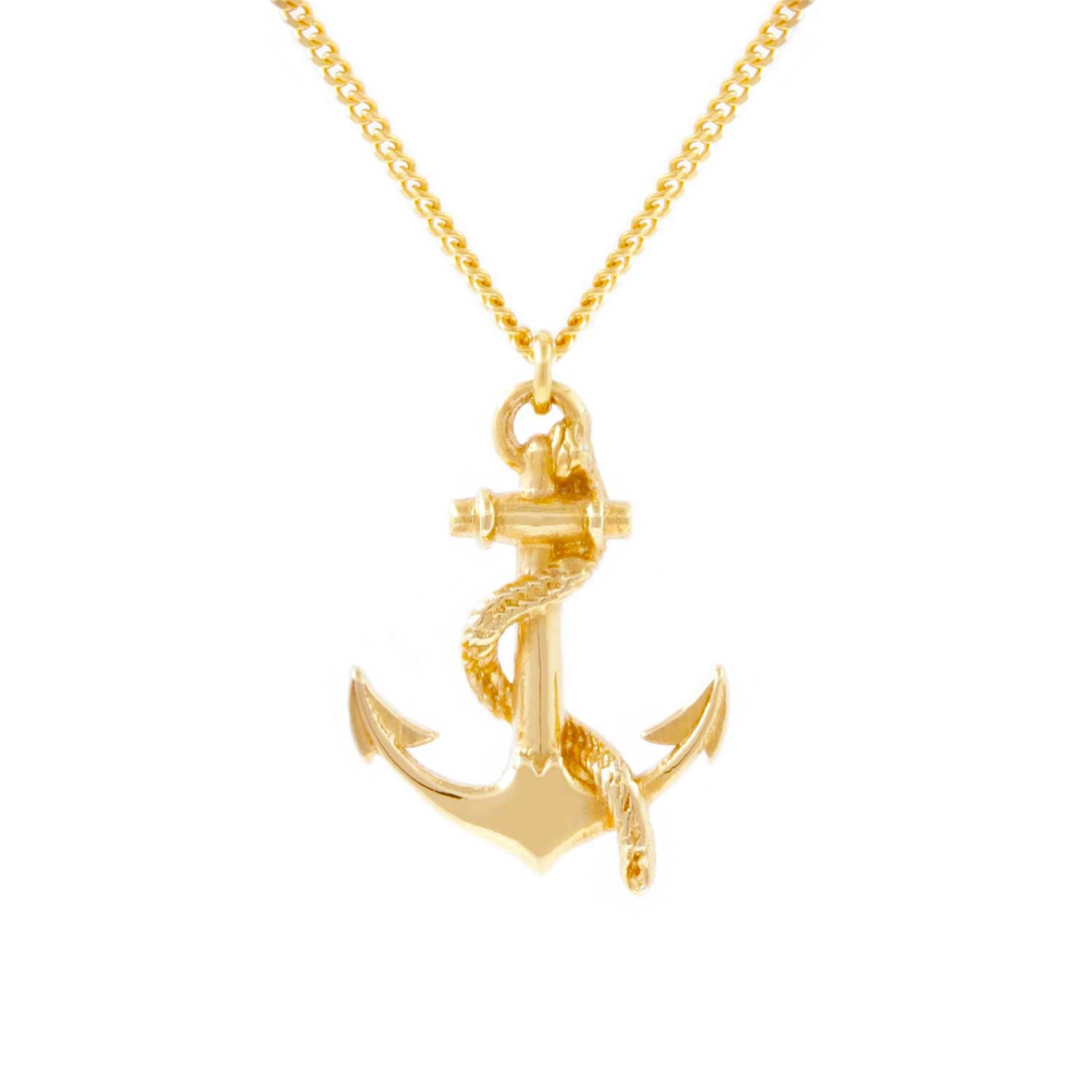 Anchor Necklace - Gold