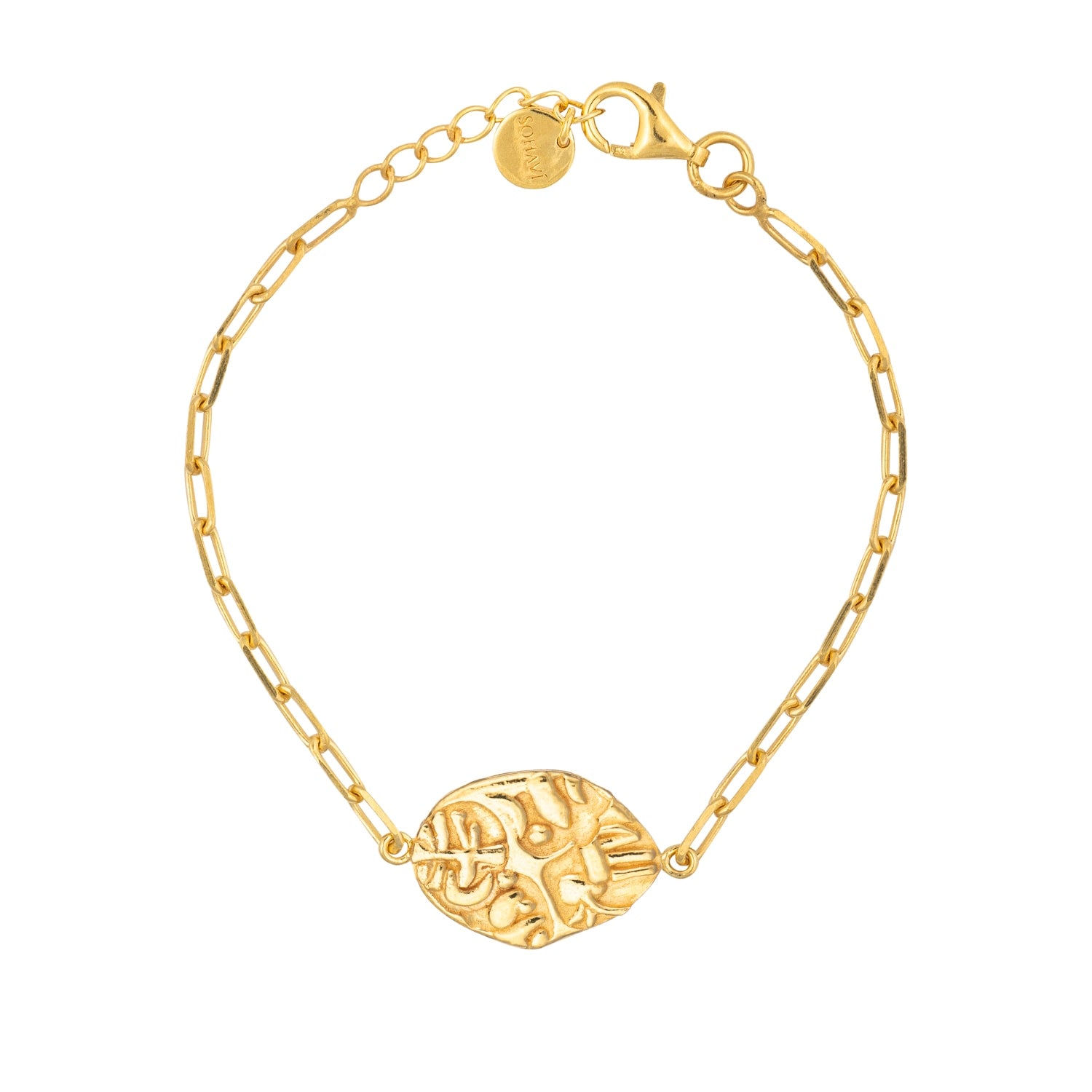 Ancient Indian Coin Bracelet