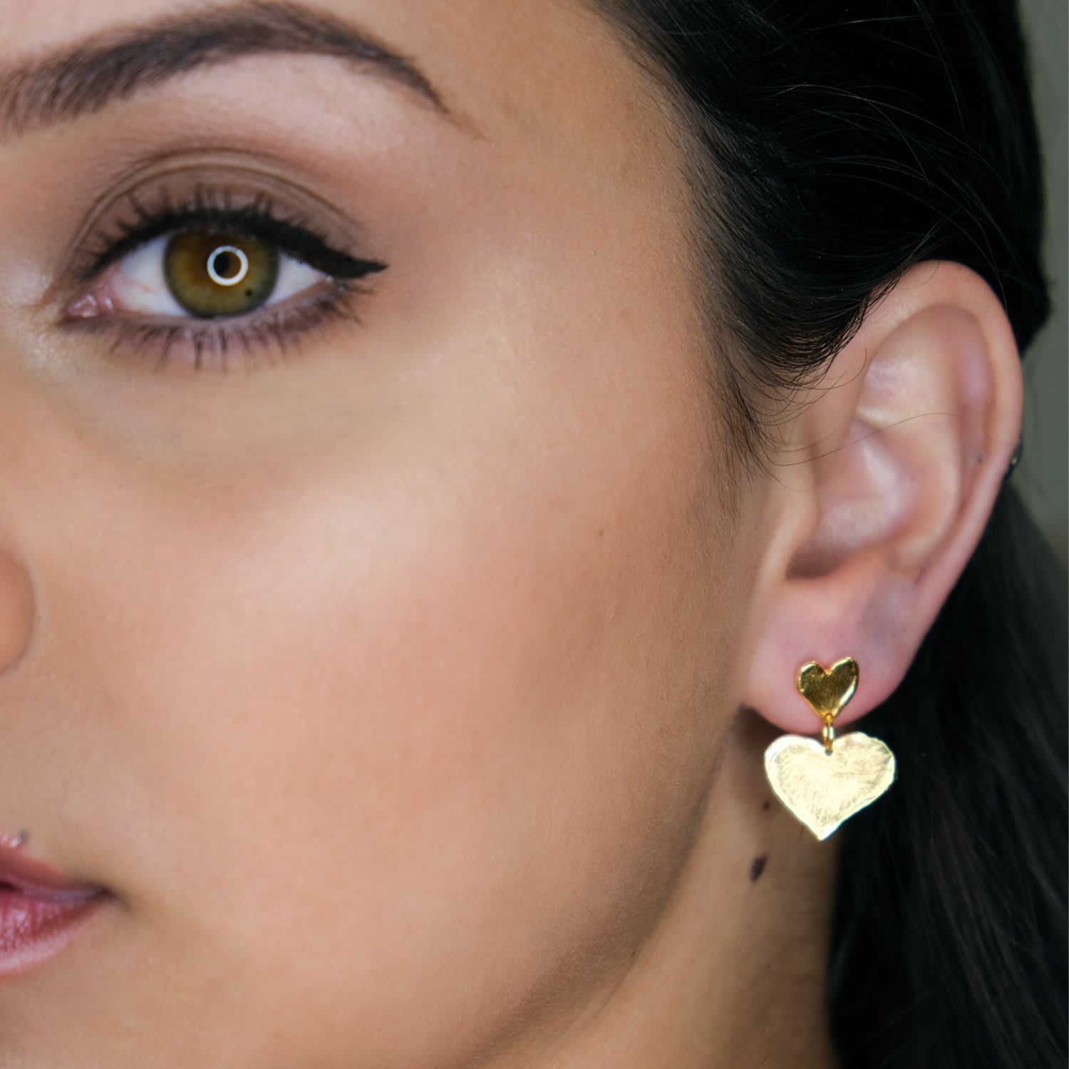Aneliya Heart Earrings