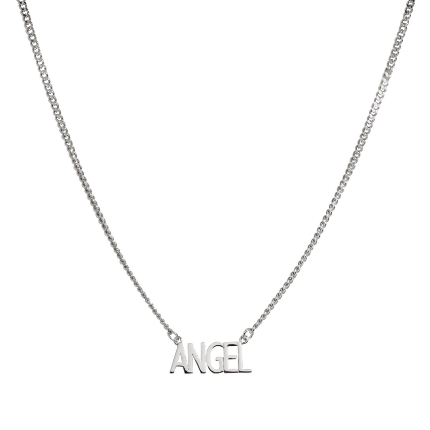 Angel Necklace Silver