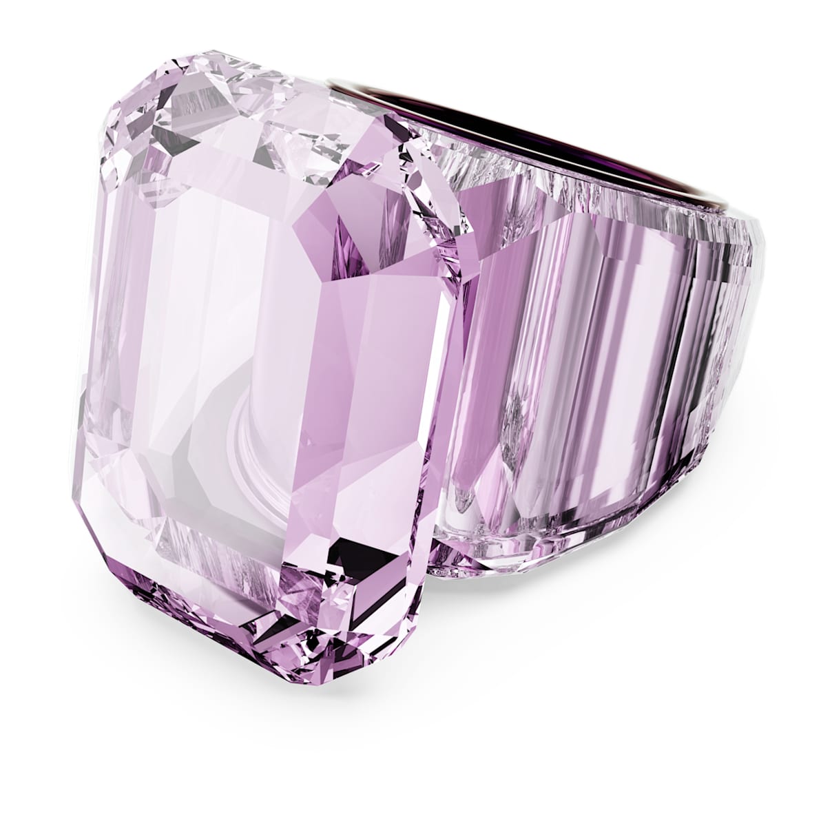 LUCENT COCKTAIL RING OCTAGON CUT PINK