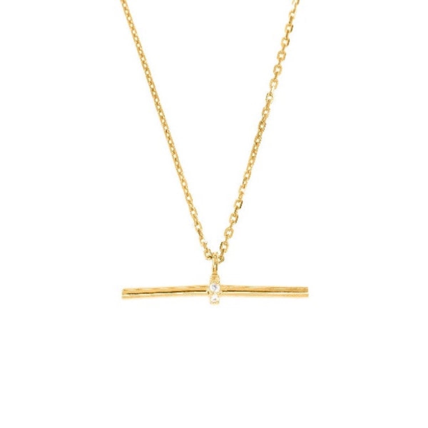 Annie Apple Zaria Sterling Silver, Gold Vermeil Charm Pendant Necklace