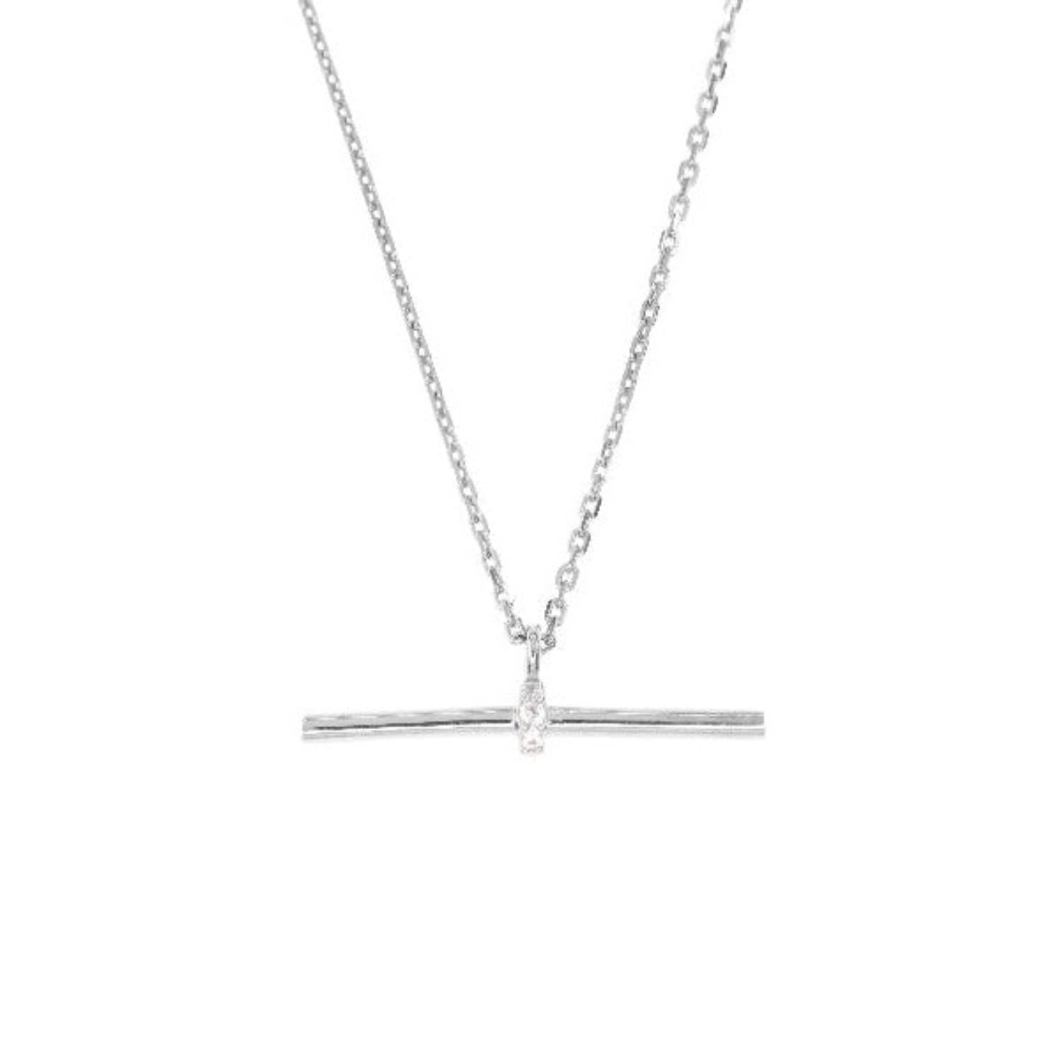 Annie Apple Zaria Sterling Silver Pendant Necklace