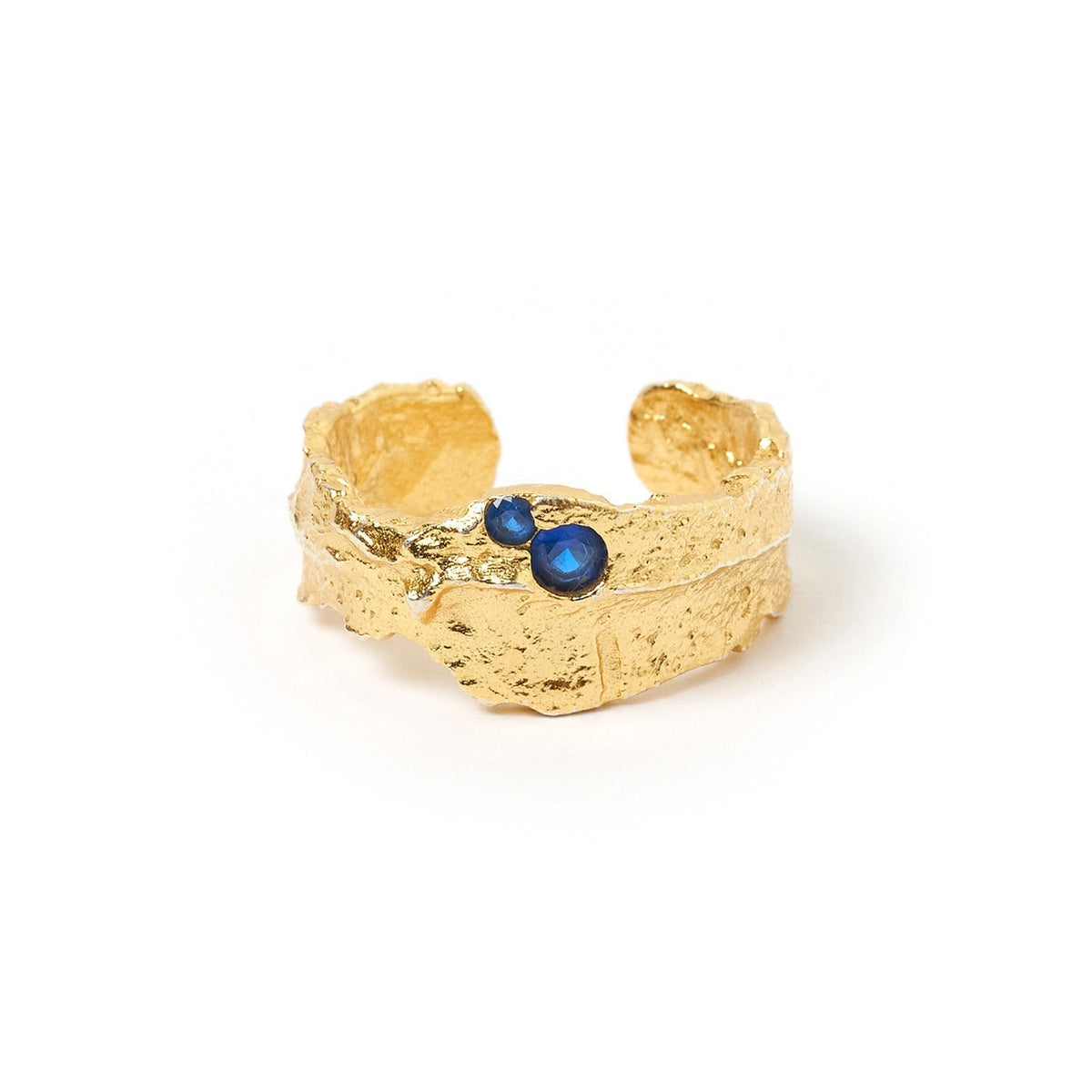 Anya Gold Ring Sapphire