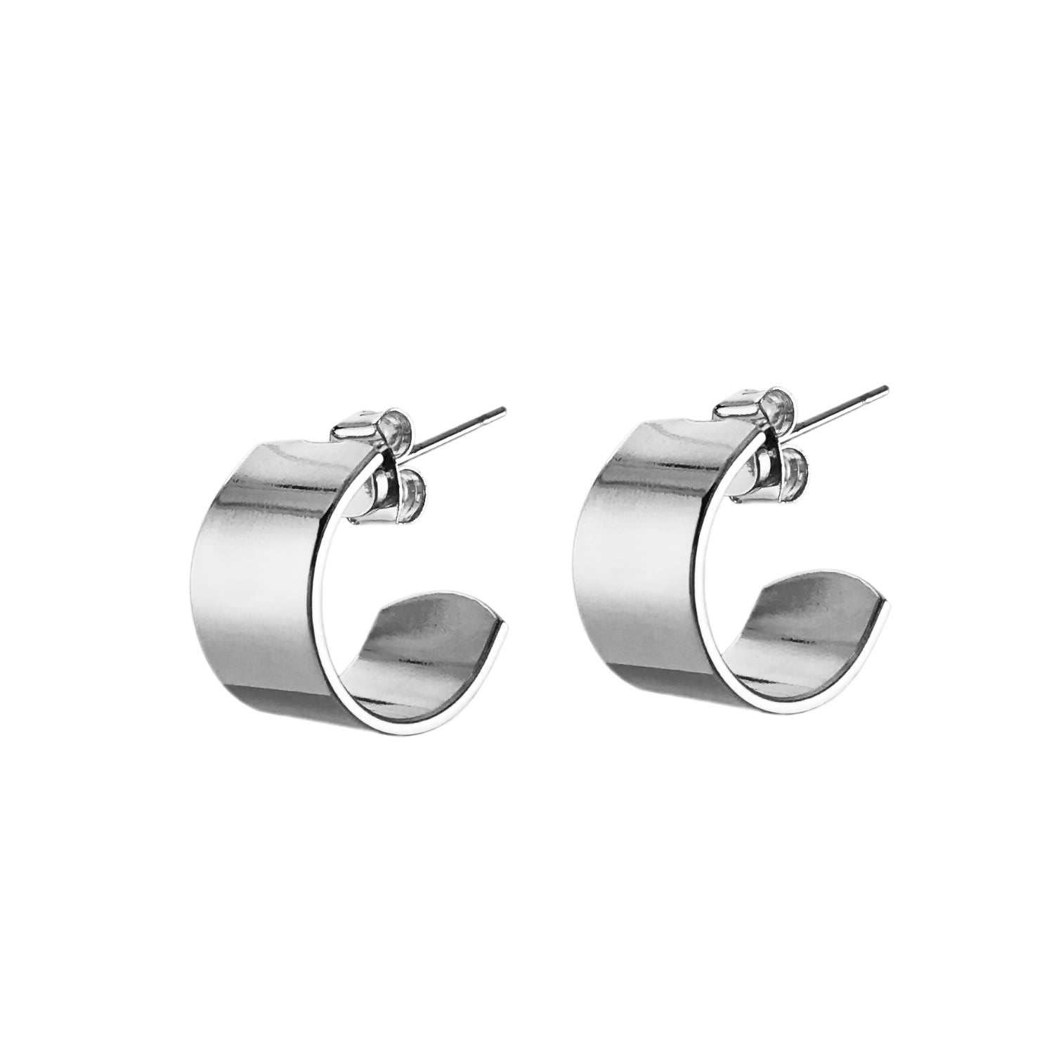 Liberty Hoops Mini Silver