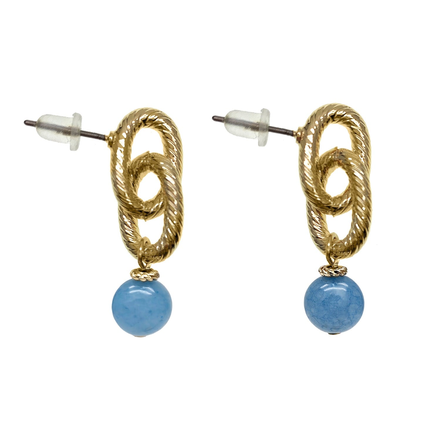 Aquamarine Dangle Lightweight Earrings