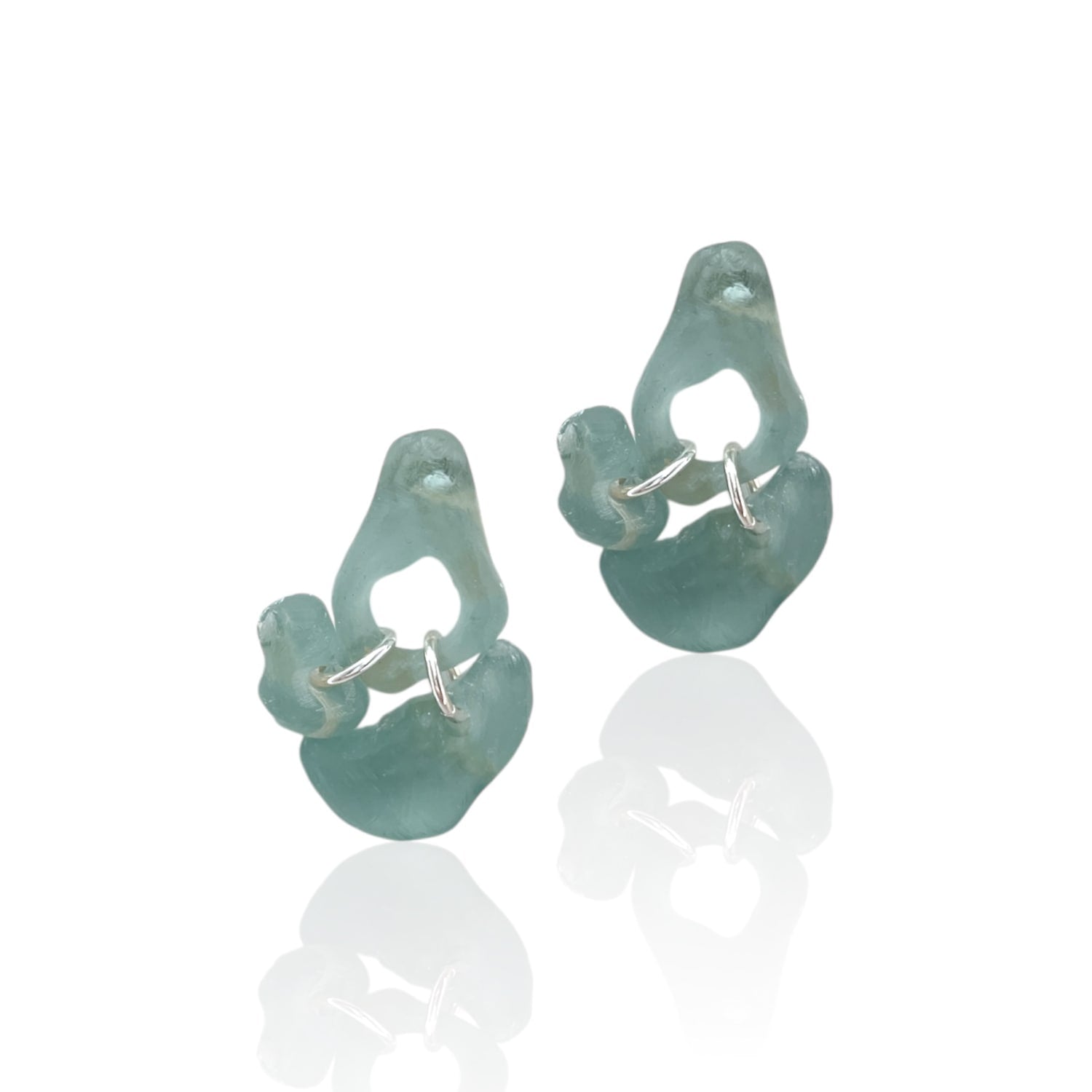Arber Earrings Aqua