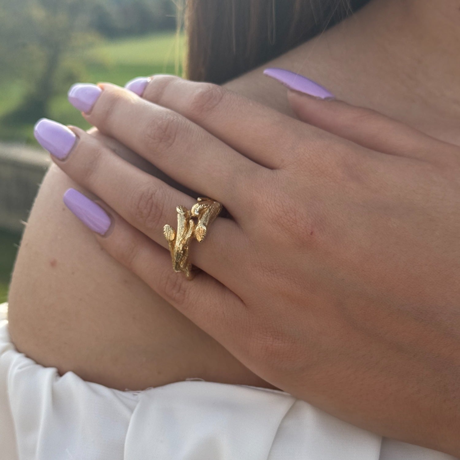 Arboreal Ring Gold-Plated