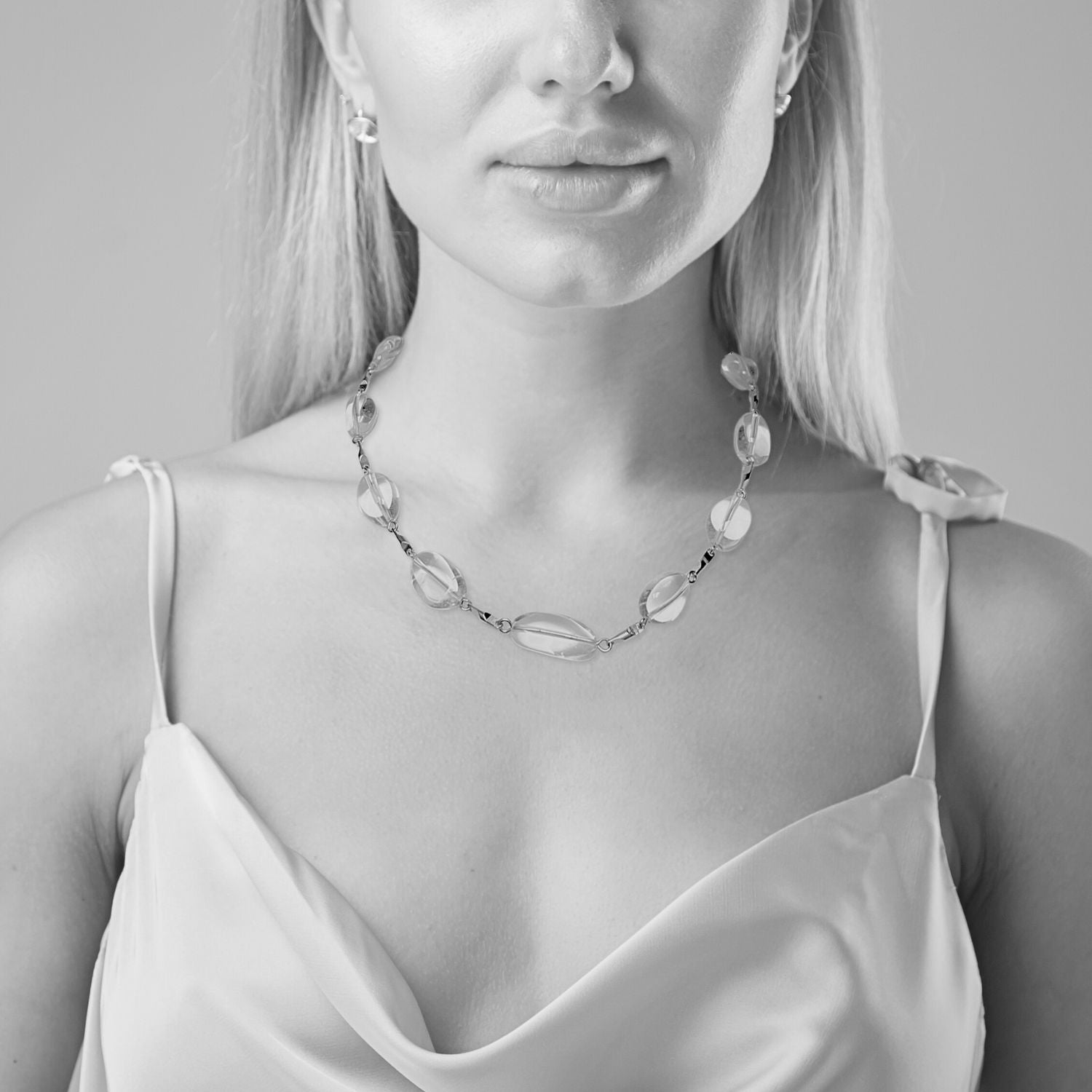 Arctic Gold Bar-Link Necklace