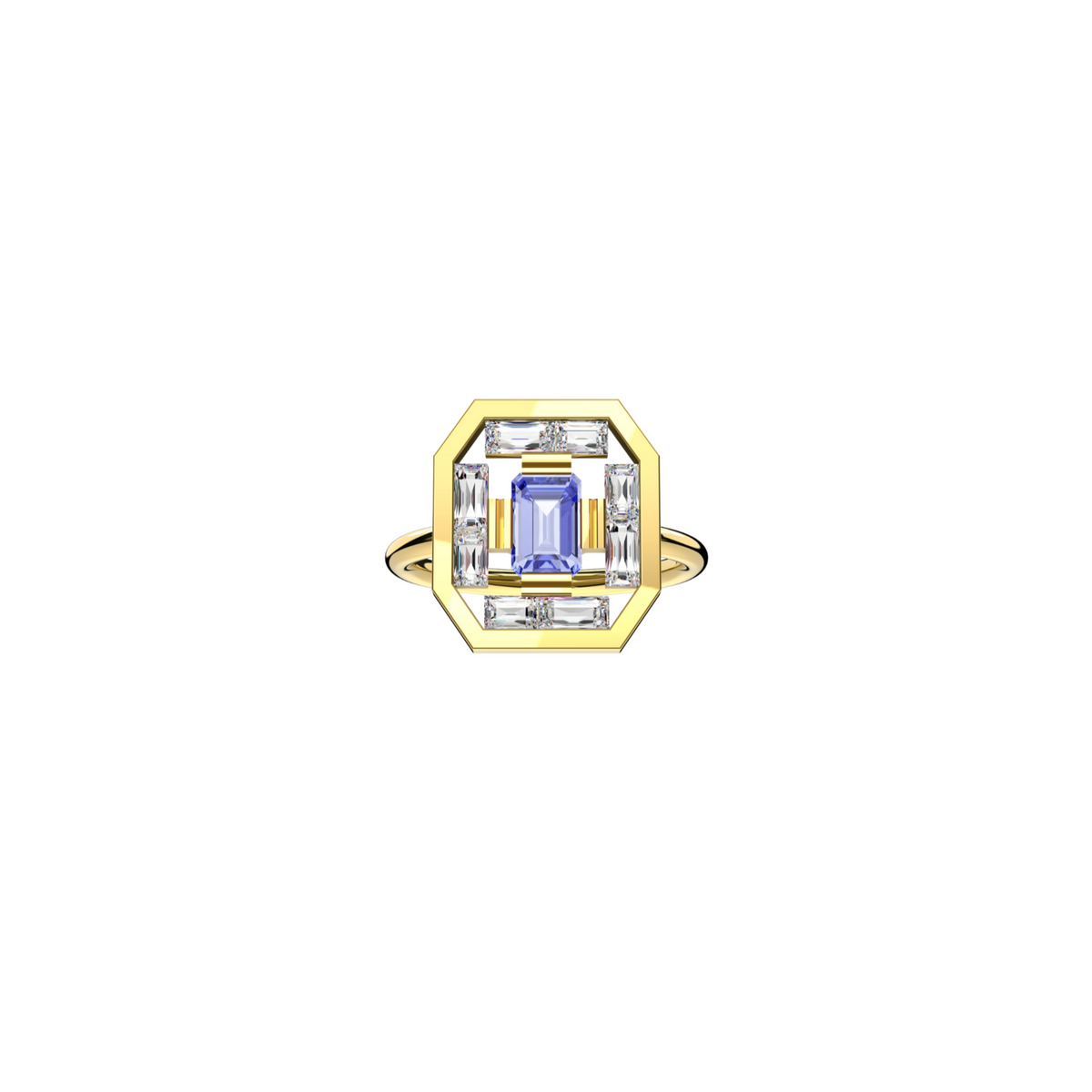 ART DECO AVA RING